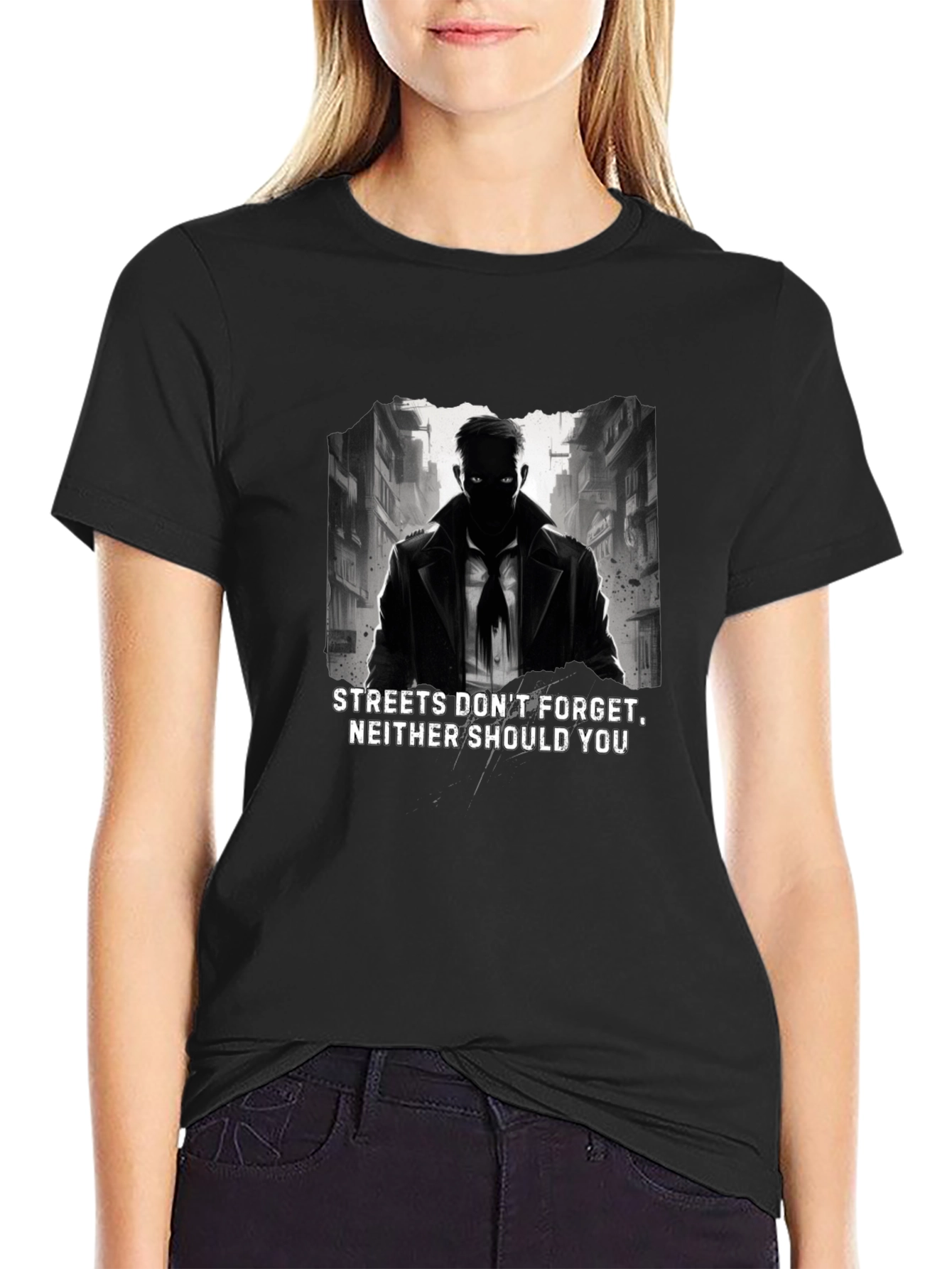 Streets Dont Forget Graphic T-Shirt