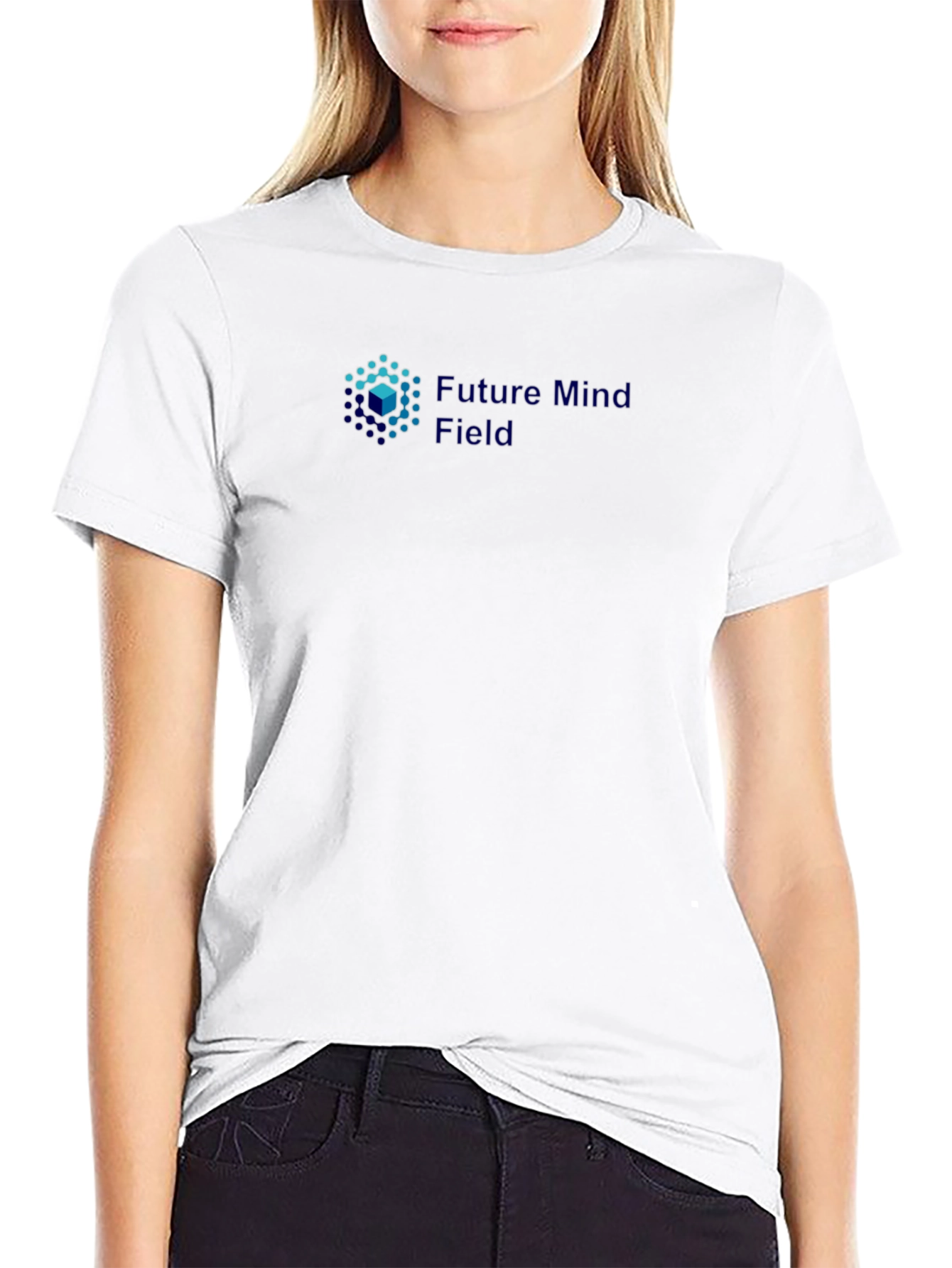 Future Mind Field Black T-Shirt