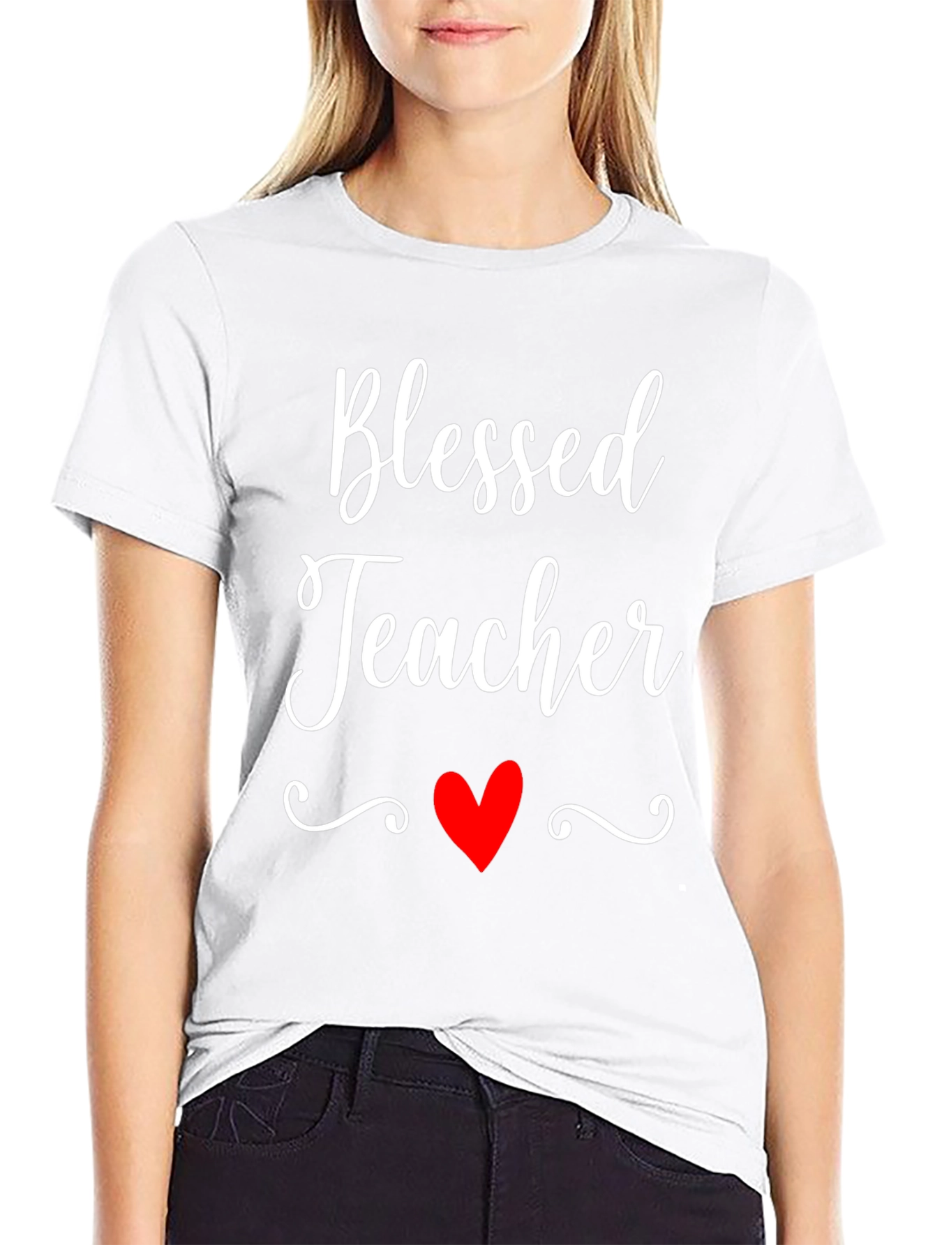 Blessed Teacher Graphic T-Shirt - Unisex Short Sleeve