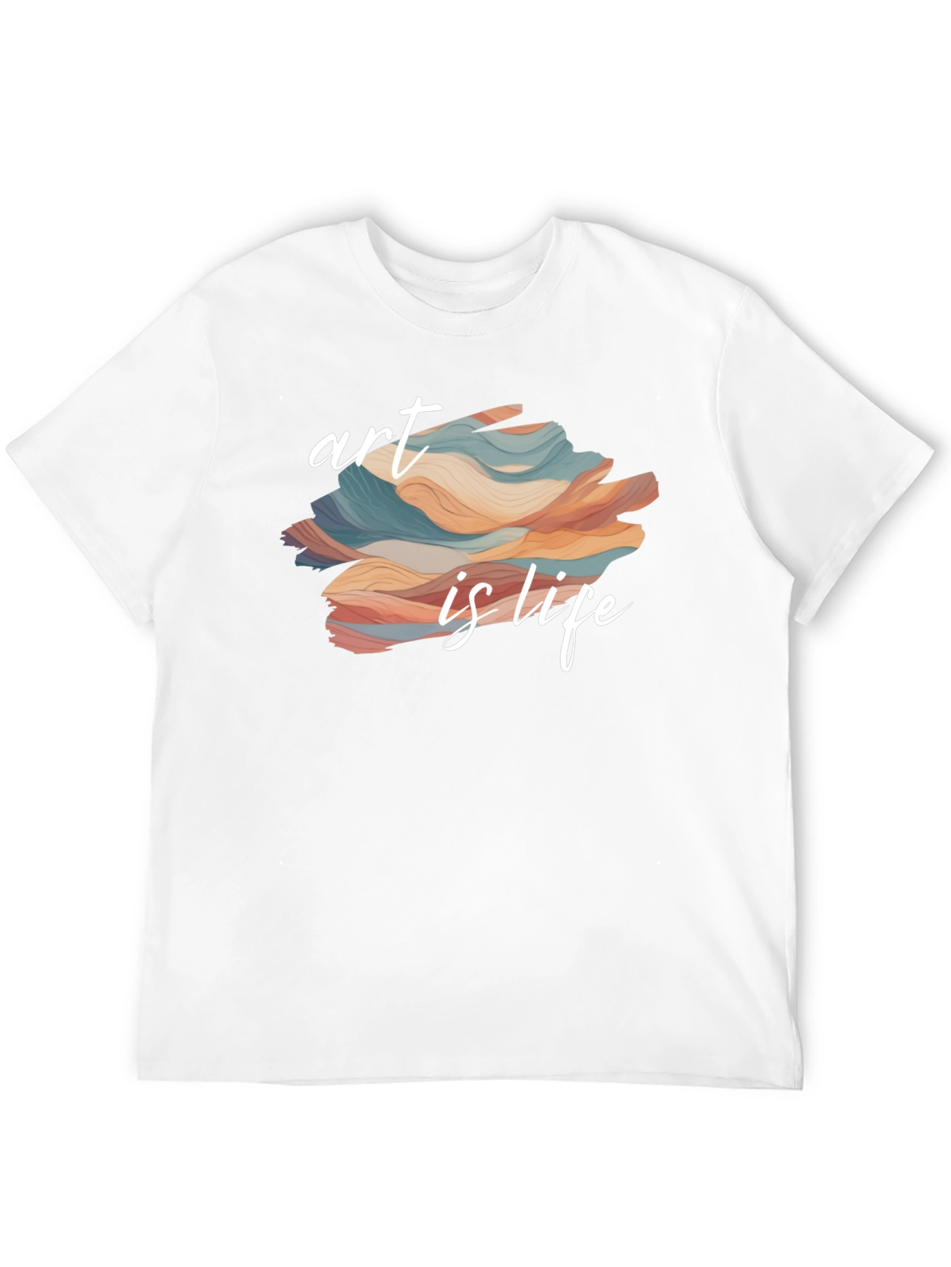 Art is Life Graphic Tee - Black