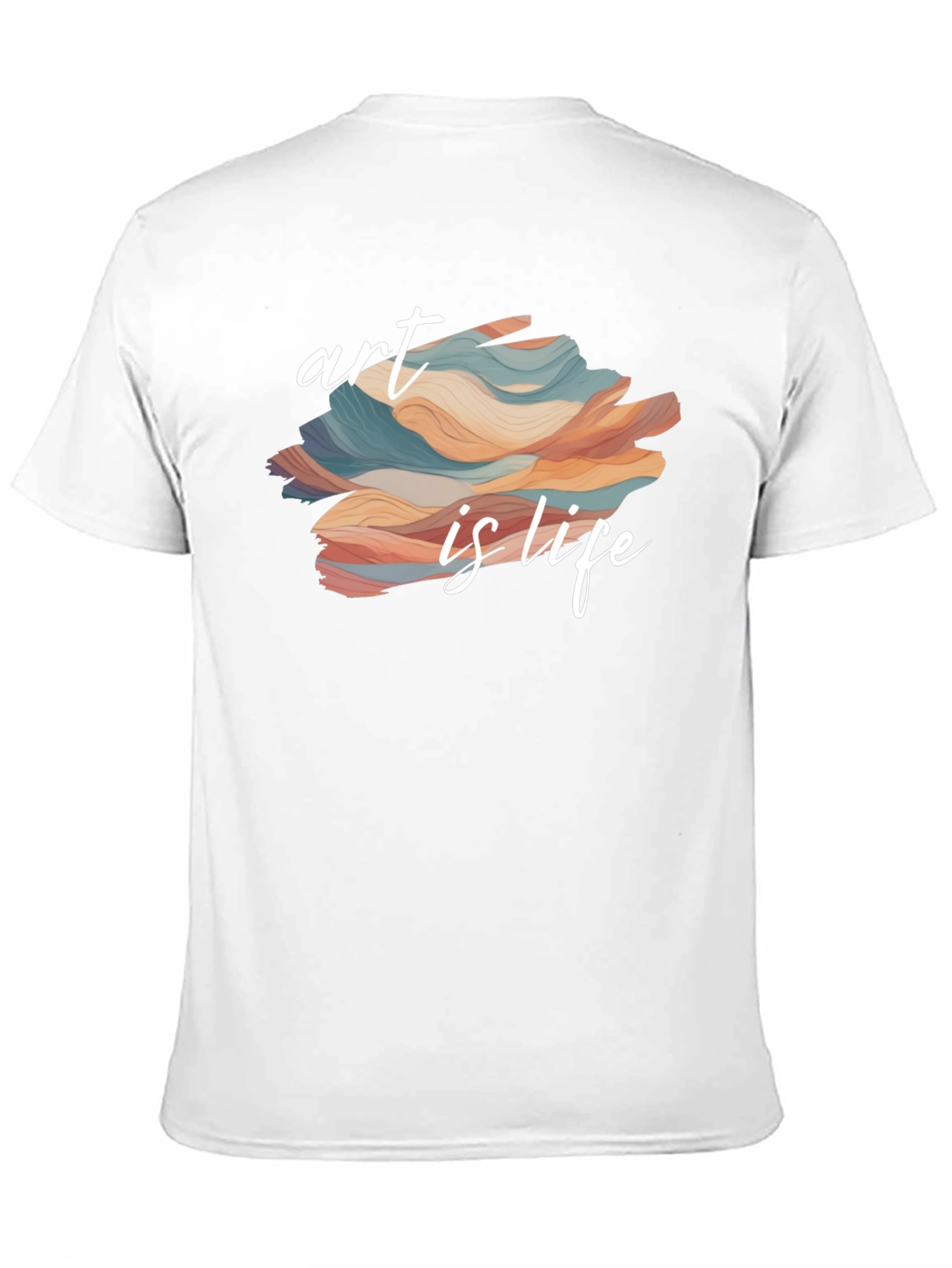 Art is Life Graphic Tee - Black