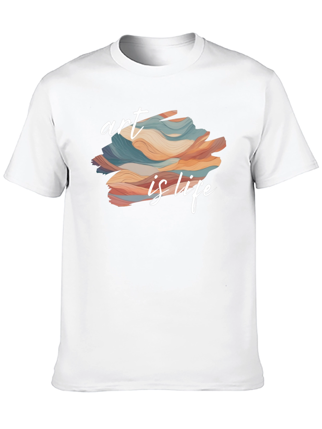 Art is Life Graphic Tee - Black