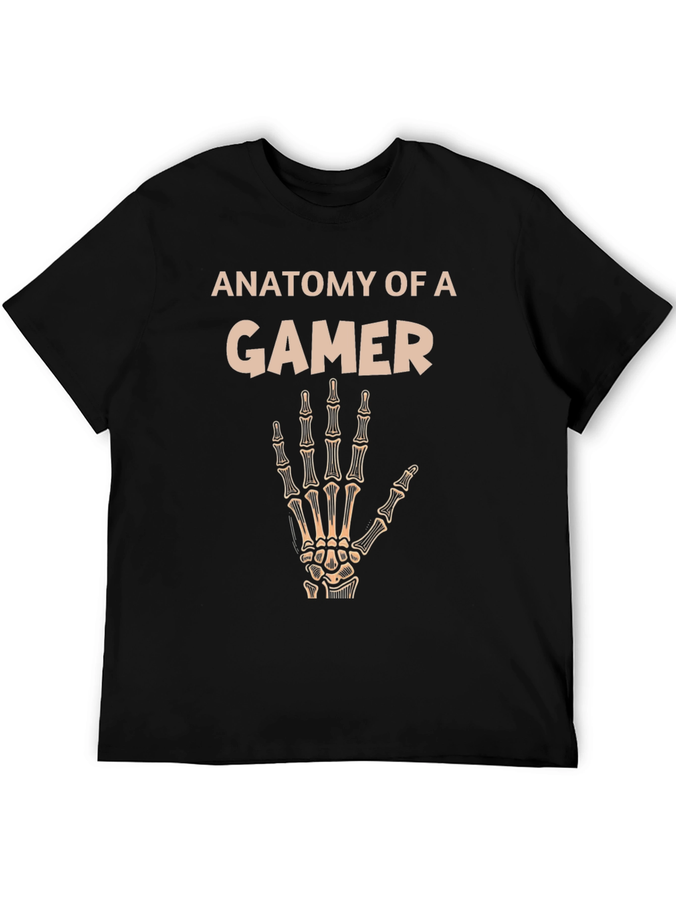 Anatomy of a Gamer Graphic T-Shirt