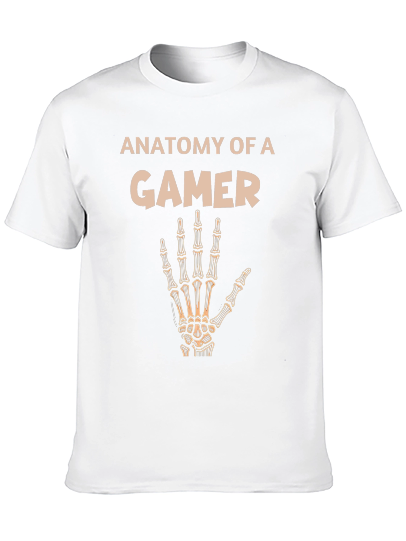 Anatomy of a Gamer Graphic T-Shirt
