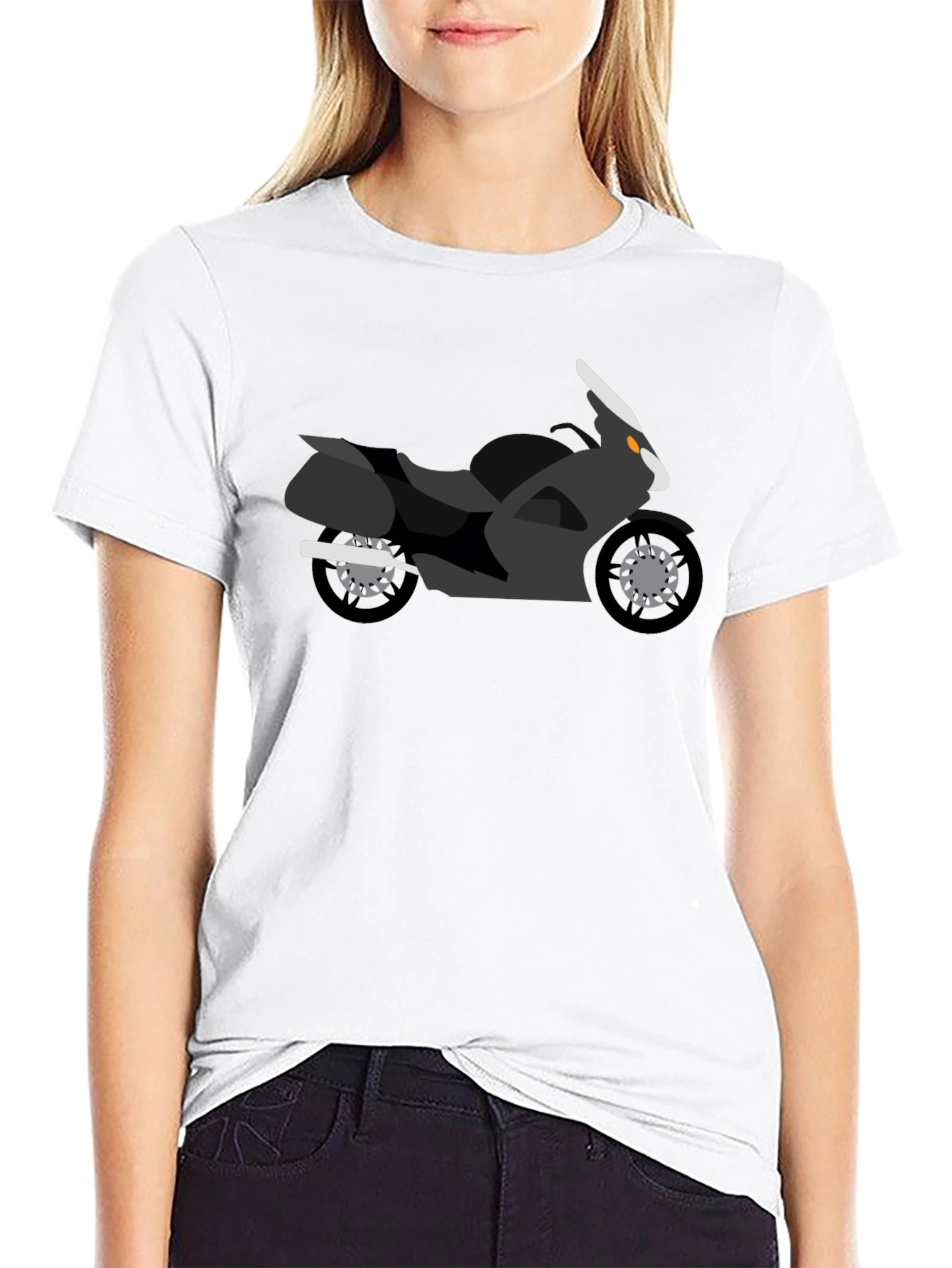 Motorcycle Graphic Tee - Ride in Style!