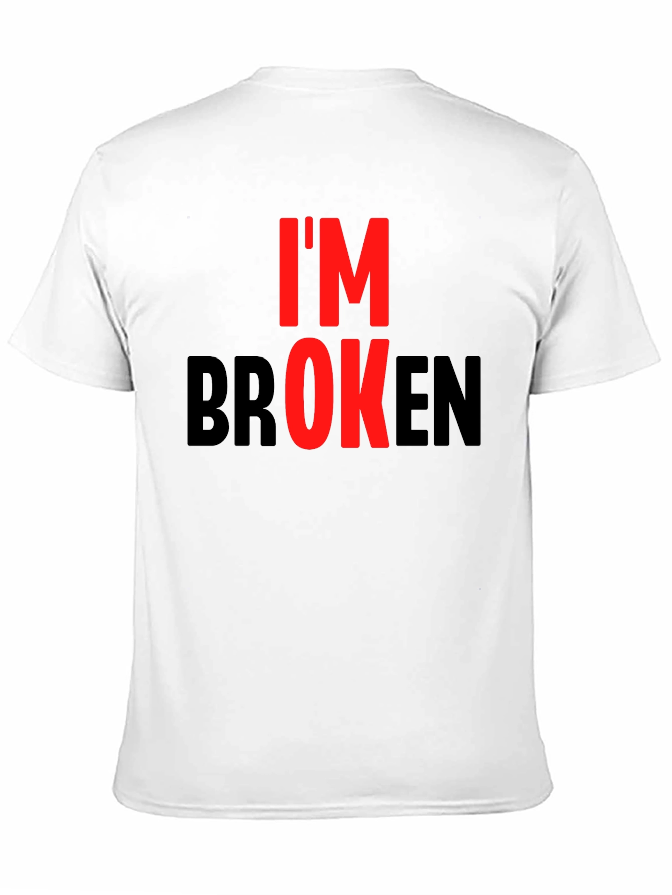 Im Broken Graphic Tee - Black T-Shirt