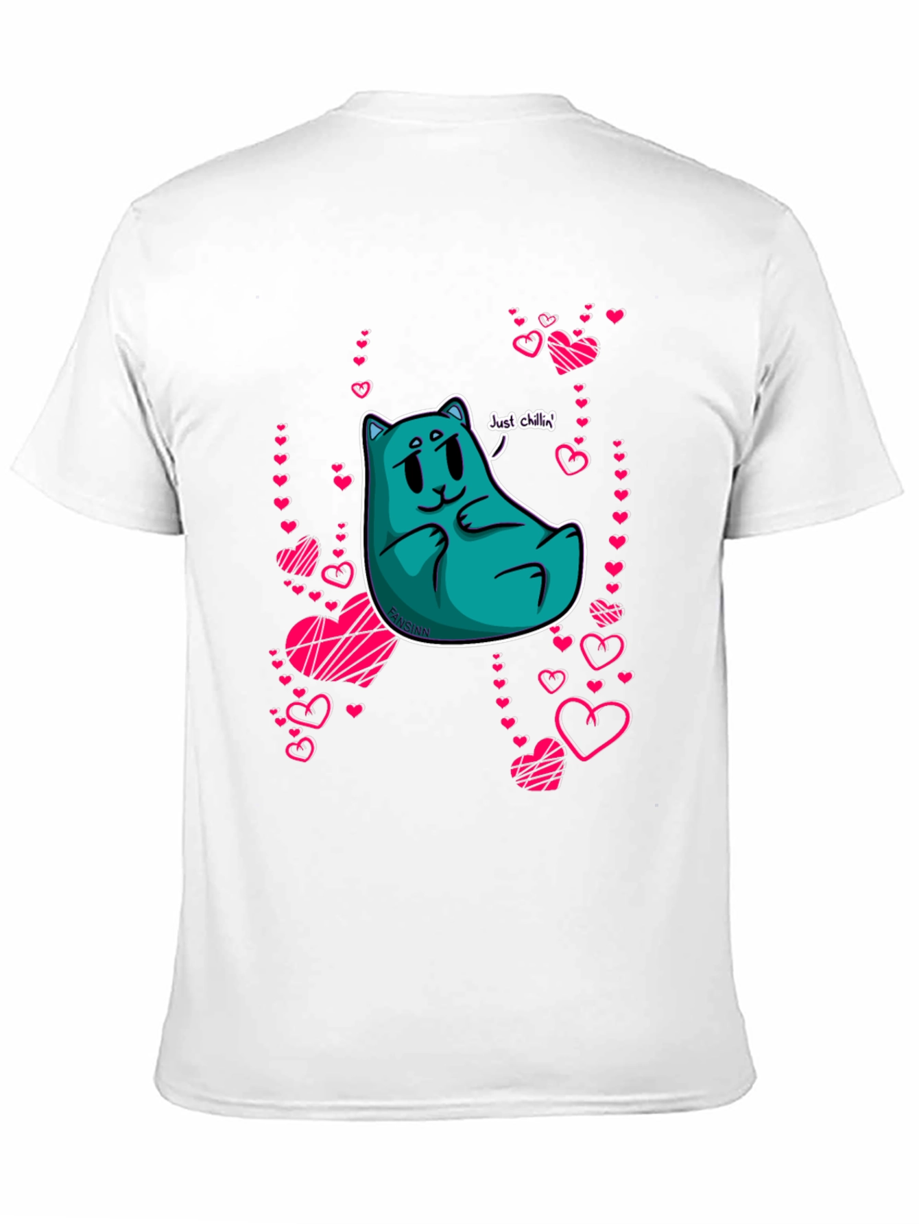 Chill Cat Valentines T-Shirt