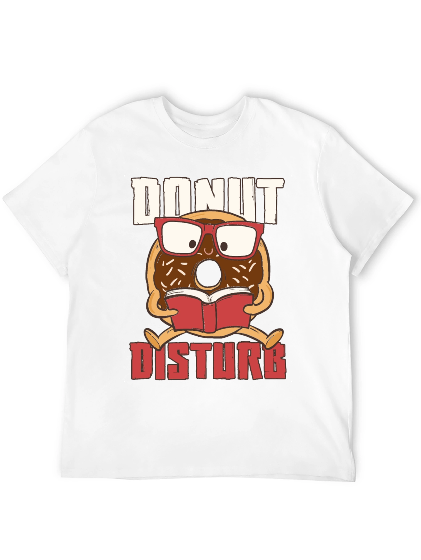Donut Disturb T-Shirt - Book Reading Design