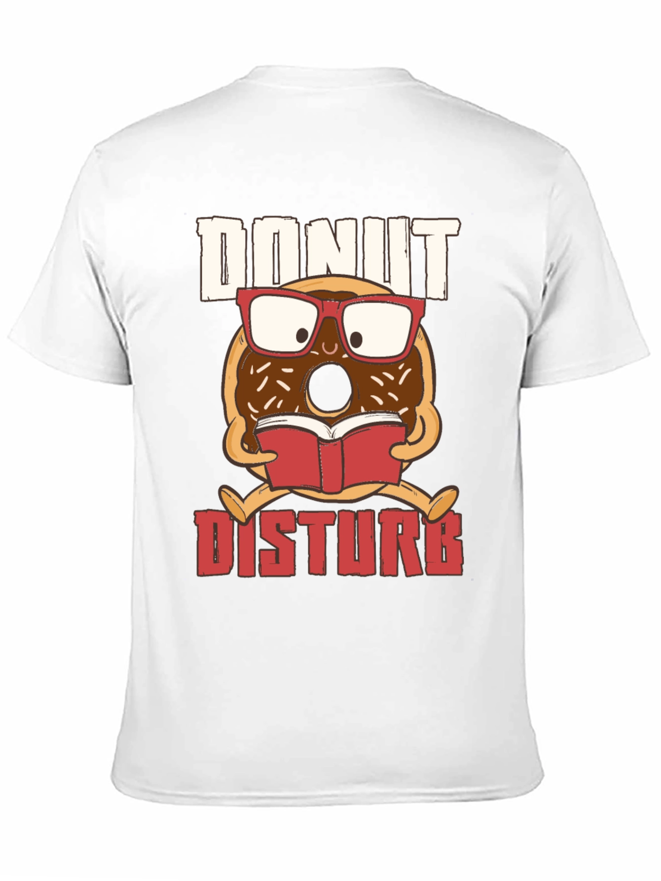 Donut Disturb T-Shirt - Book Reading Design