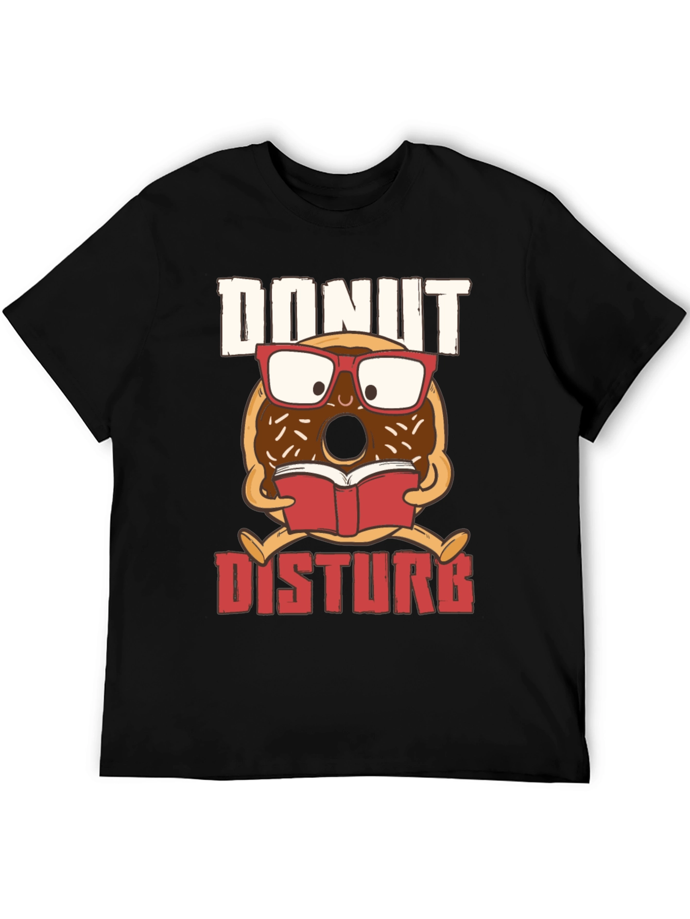 Donut Disturb T-Shirt - Book Reading Design