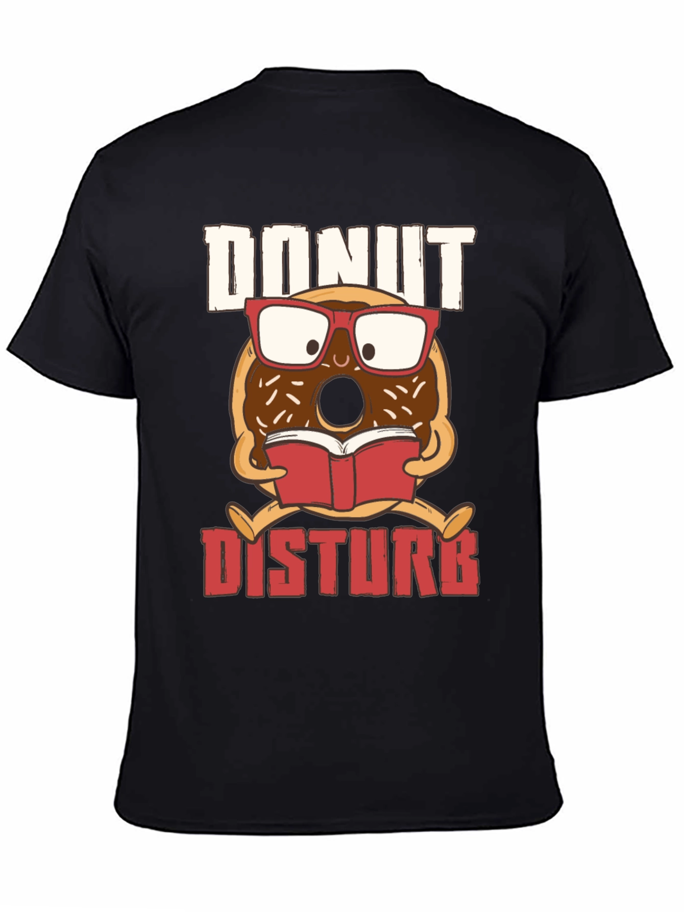 Donut Disturb T-Shirt - Book Reading Design