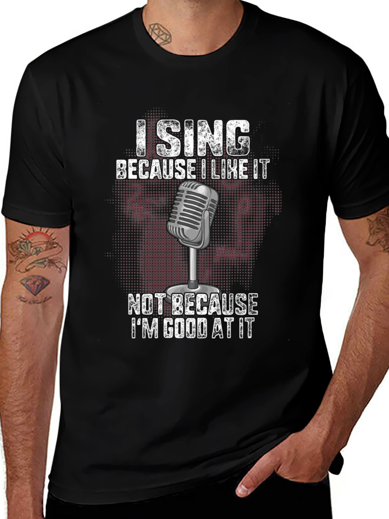I Sing Because I Like It Graphic Tee