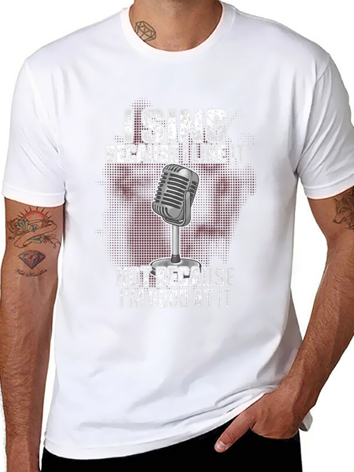 I Sing Because I Like It Graphic Tee
