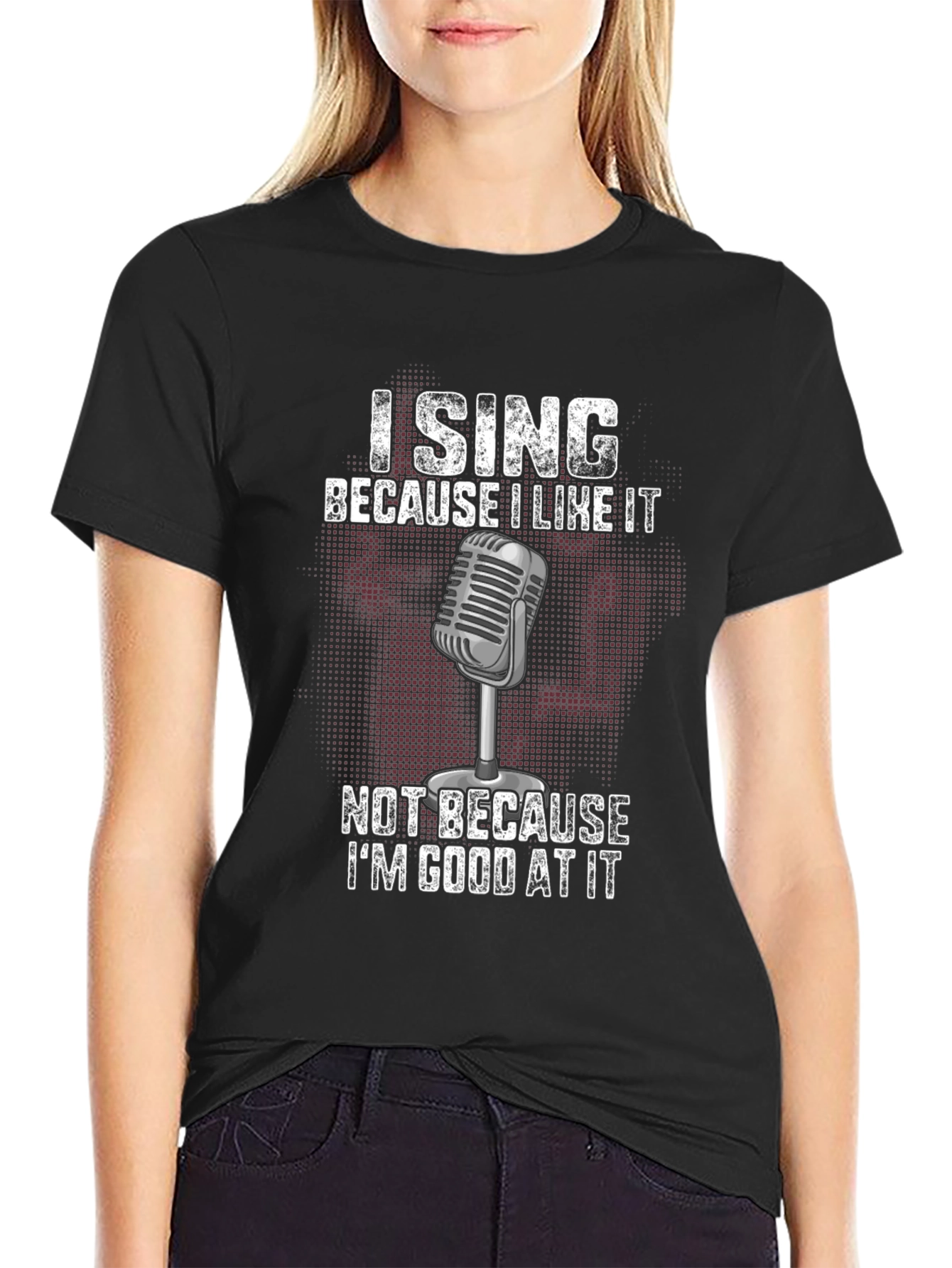 I Sing Because I Like It Graphic Tee