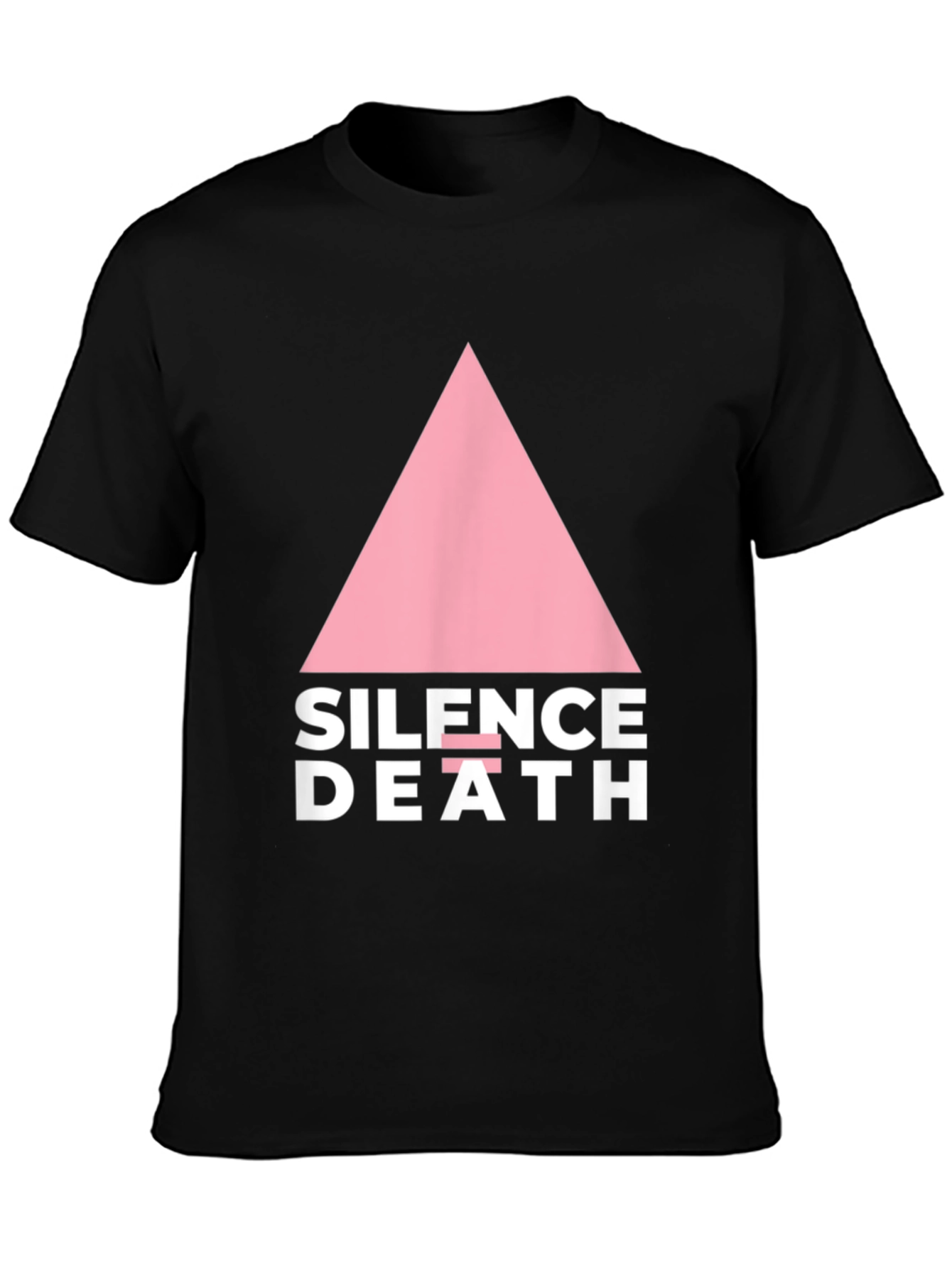 Silence=Death Triangle Graphic Tee