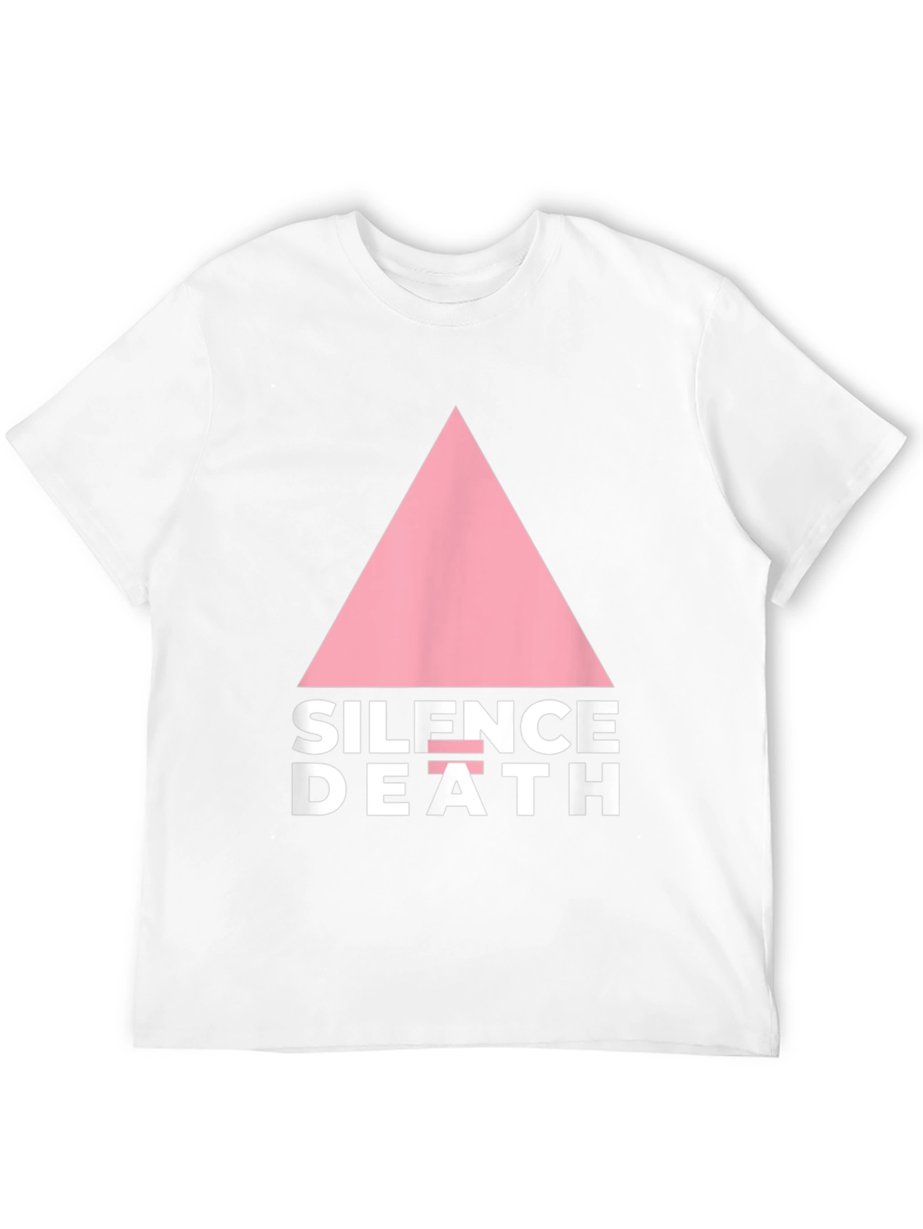 Silence=Death Triangle Graphic Tee