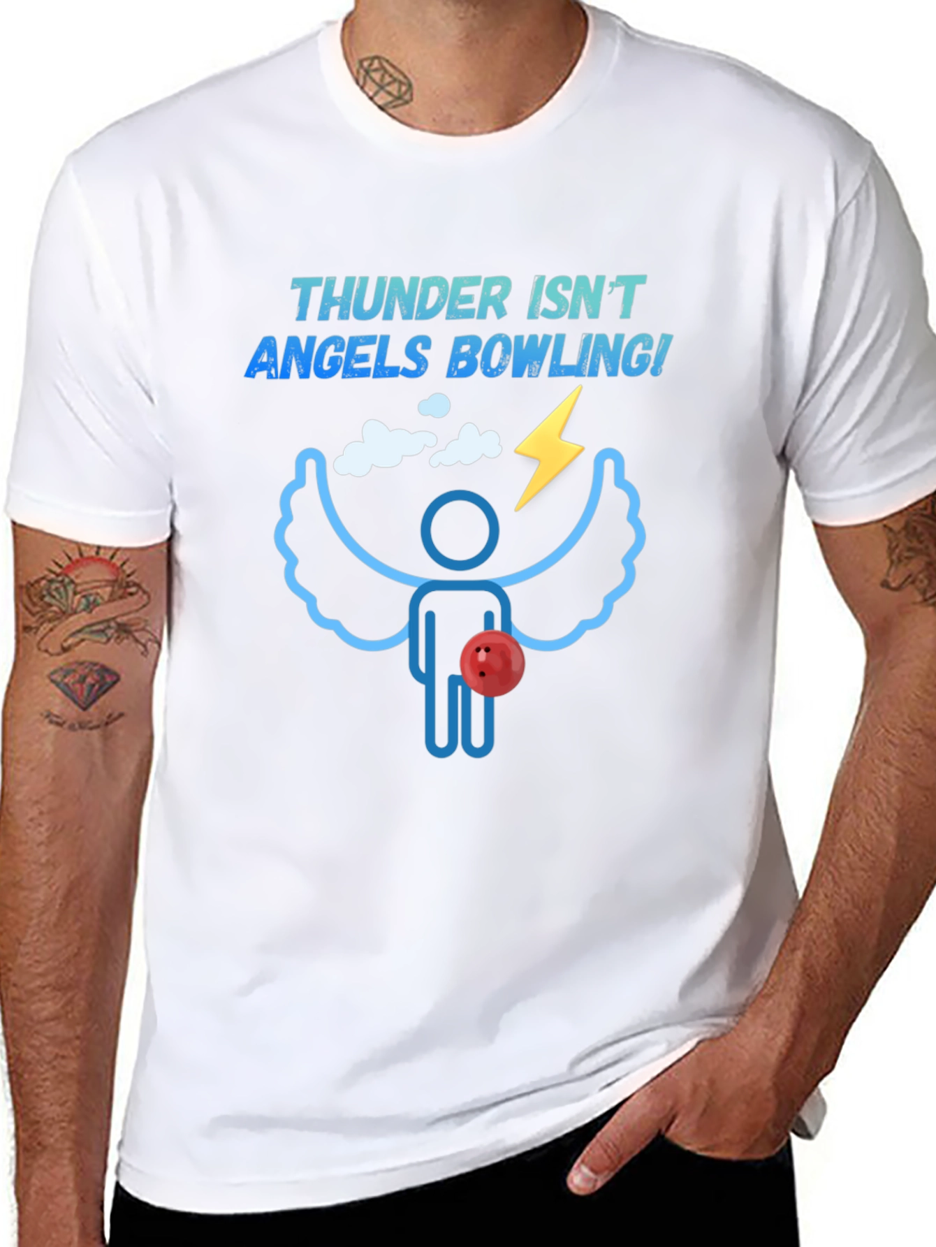 Thunder Isnt Angels Bowling! T-Shirt