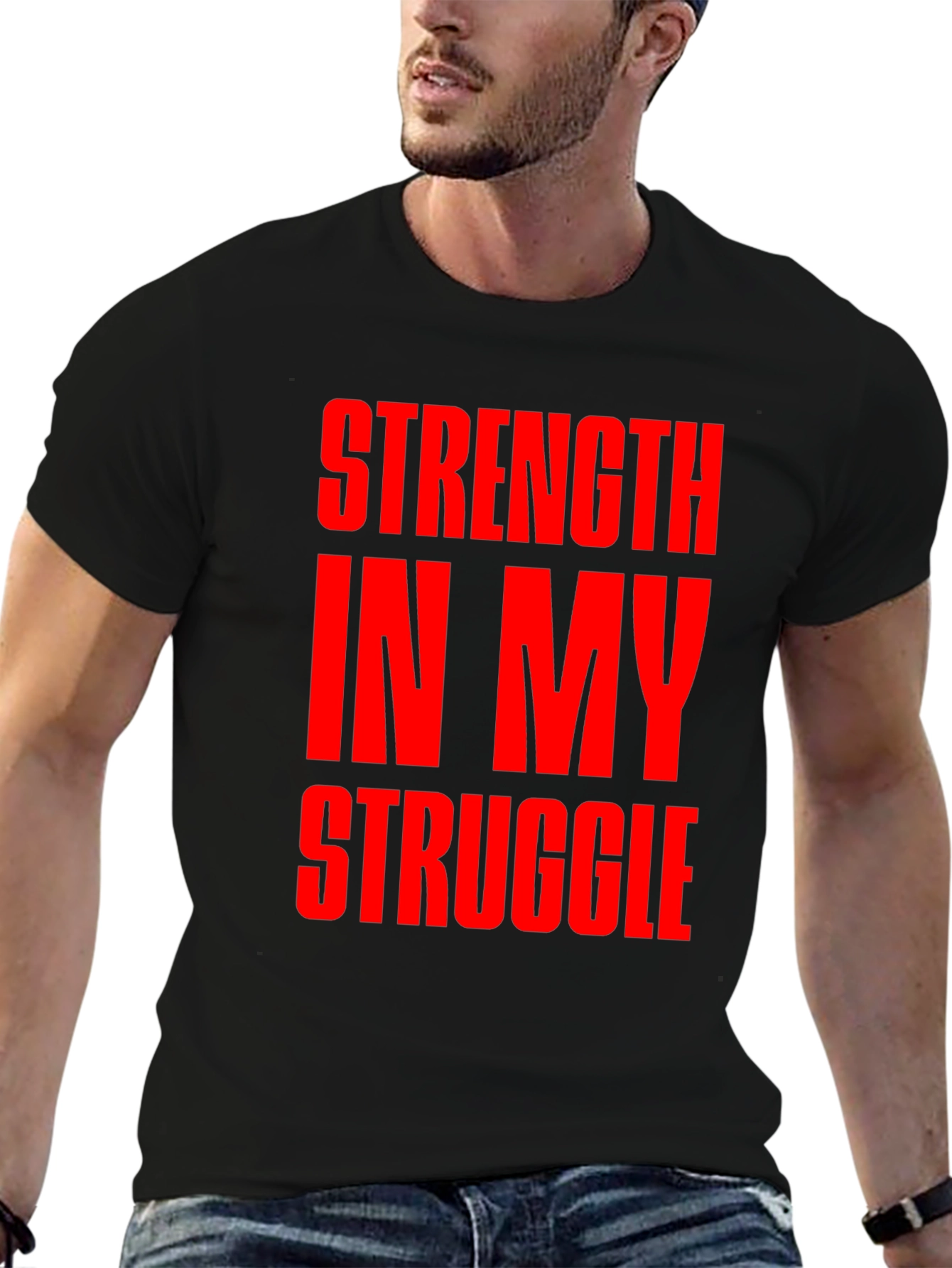 Strength In My Struggle Graphic T-Shirt