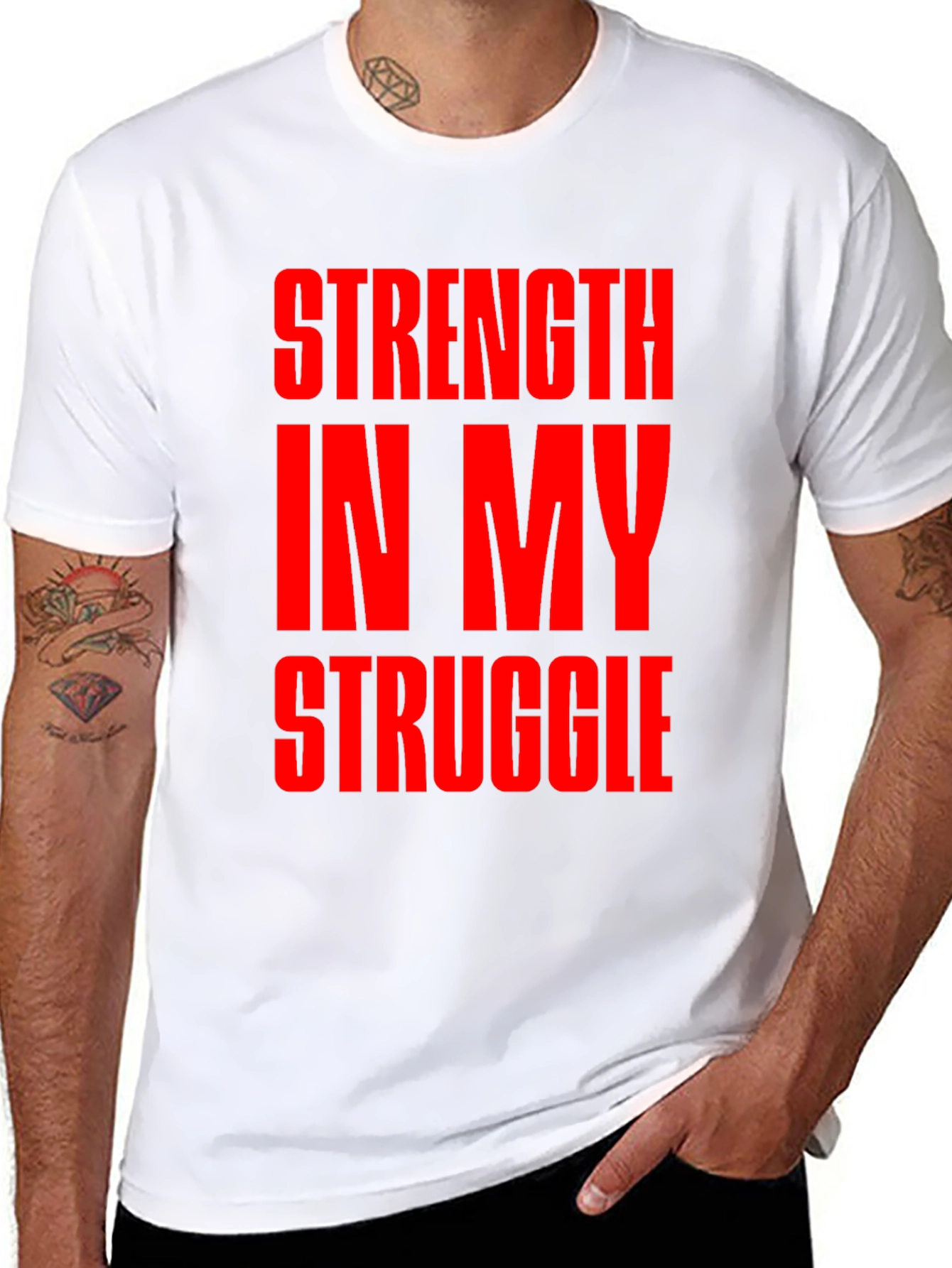 Strength In My Struggle Graphic T-Shirt