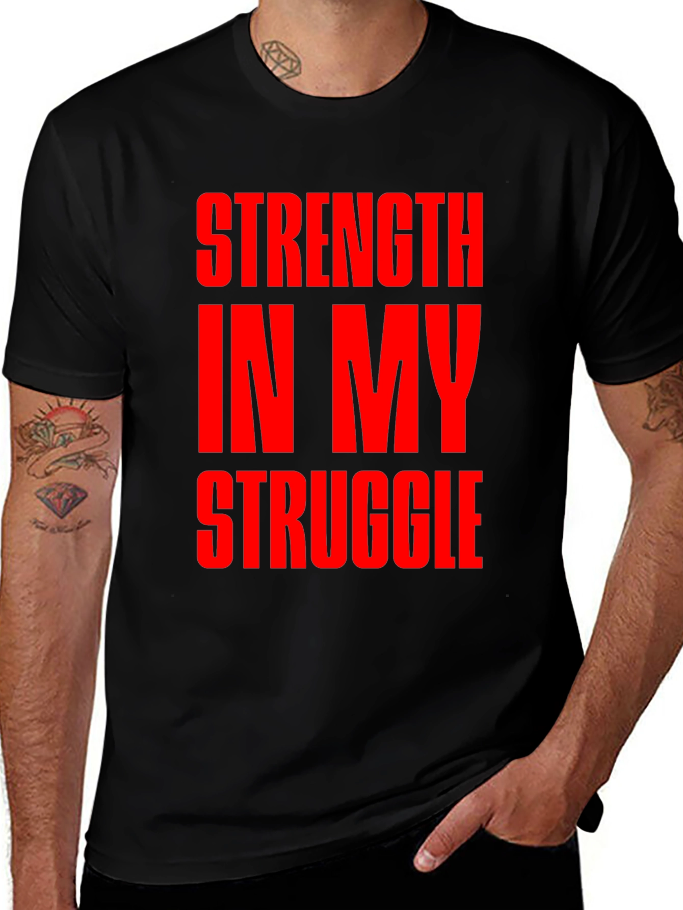 Strength In My Struggle Graphic T-Shirt