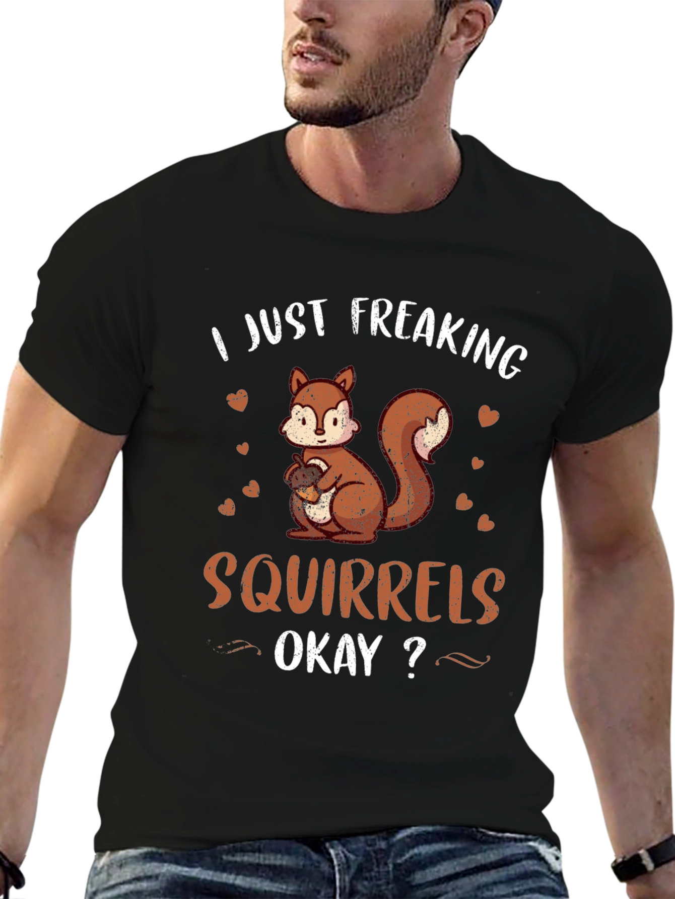 I Just Freaking Love Squirrels T-Shirt