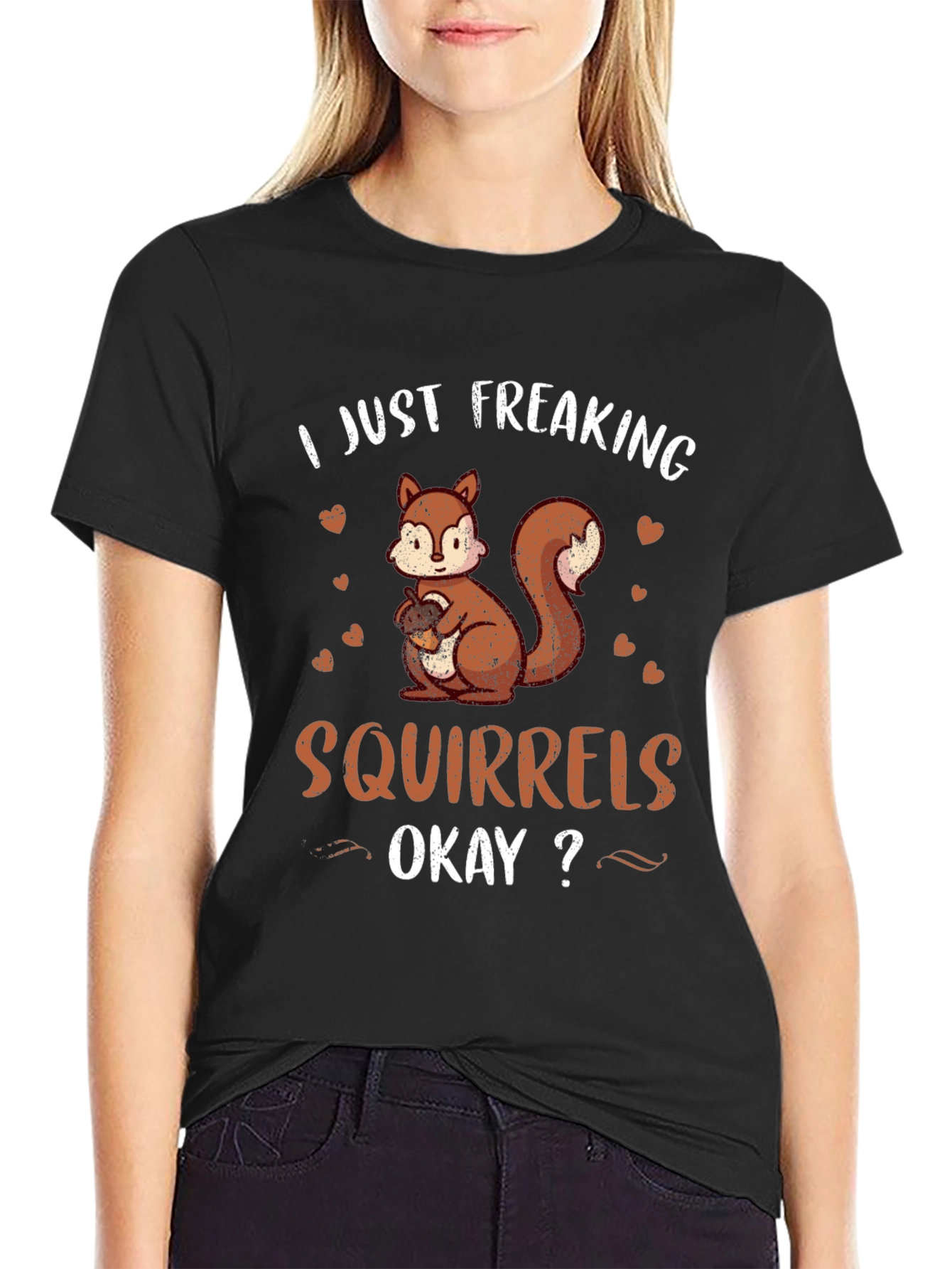 I Just Freaking Love Squirrels T-Shirt