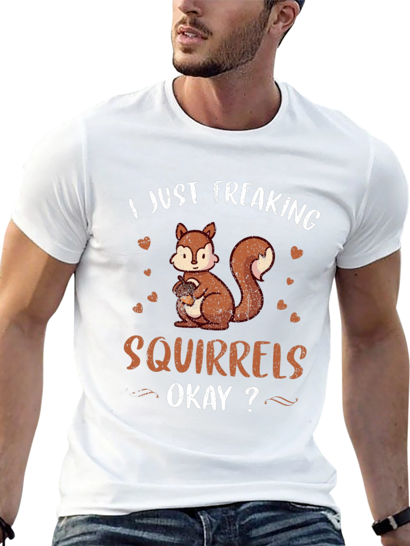 I Just Freaking Love Squirrels T-Shirt