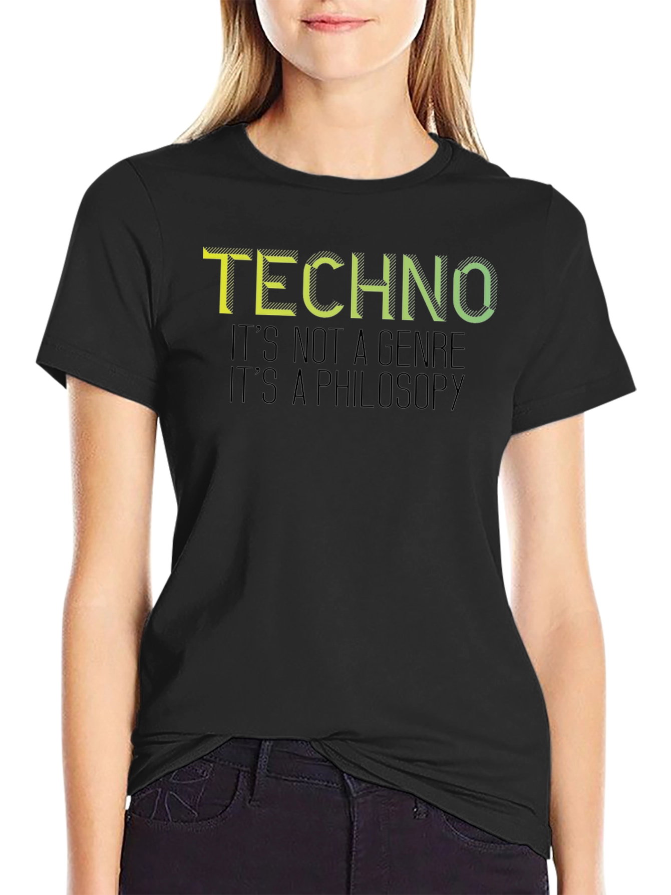 Techno Philosophy T-Shirt - Music Lover Tee