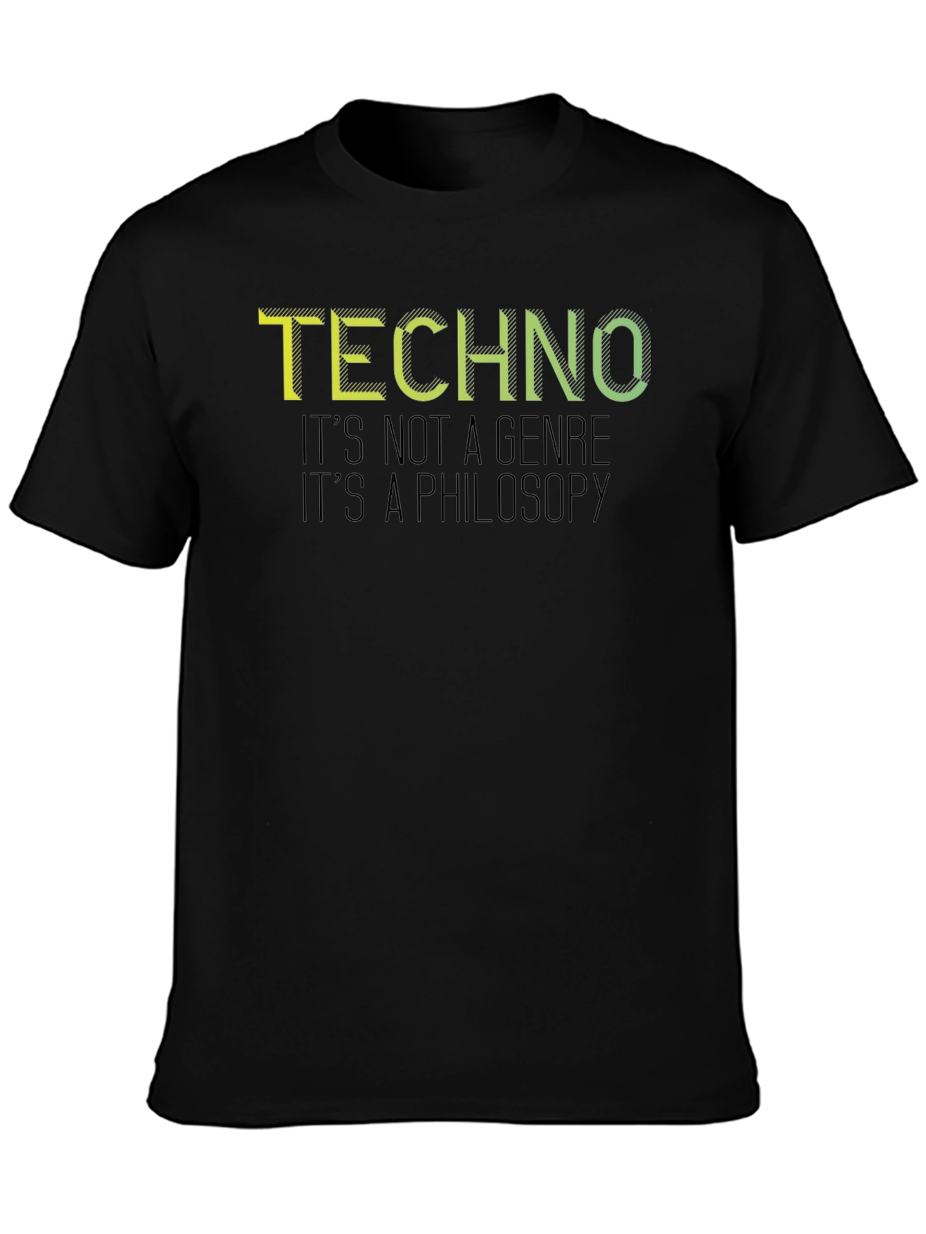 Techno Philosophy T-Shirt - Music Lover Tee