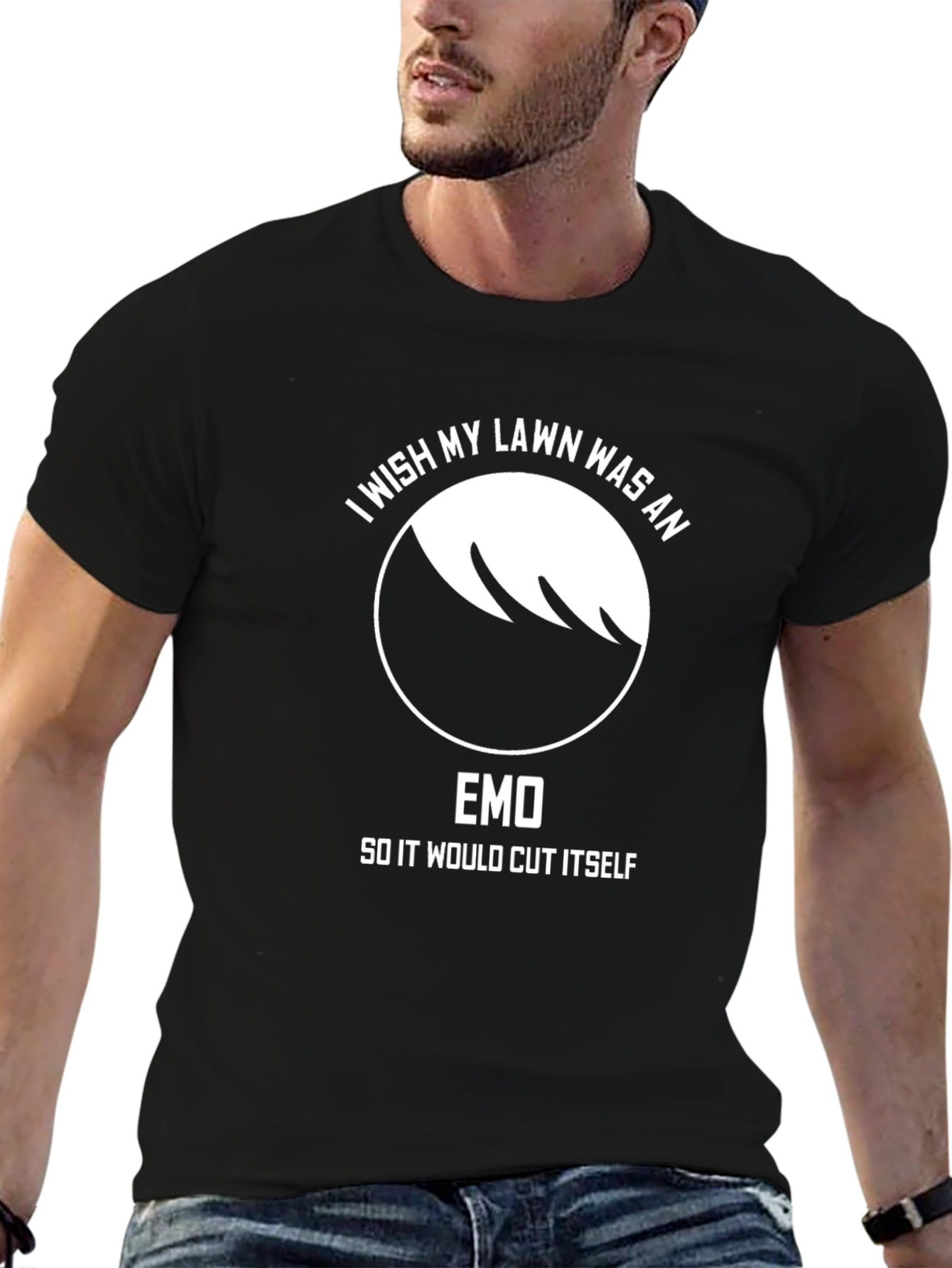 I Wish My Lawn Was An Emo T-Shirt