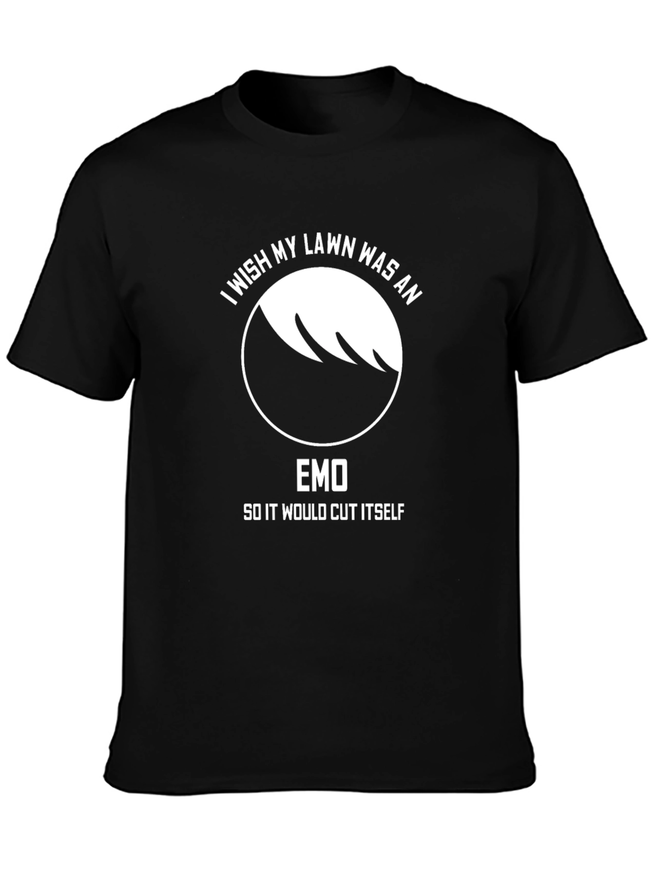 I Wish My Lawn Was An Emo T-Shirt