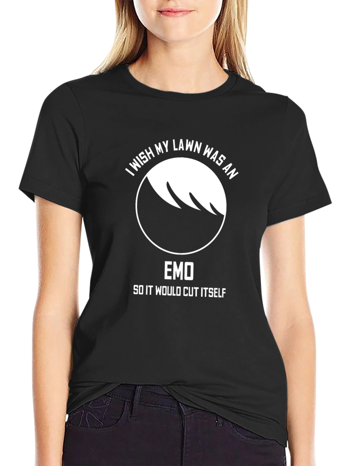 I Wish My Lawn Was An Emo T-Shirt