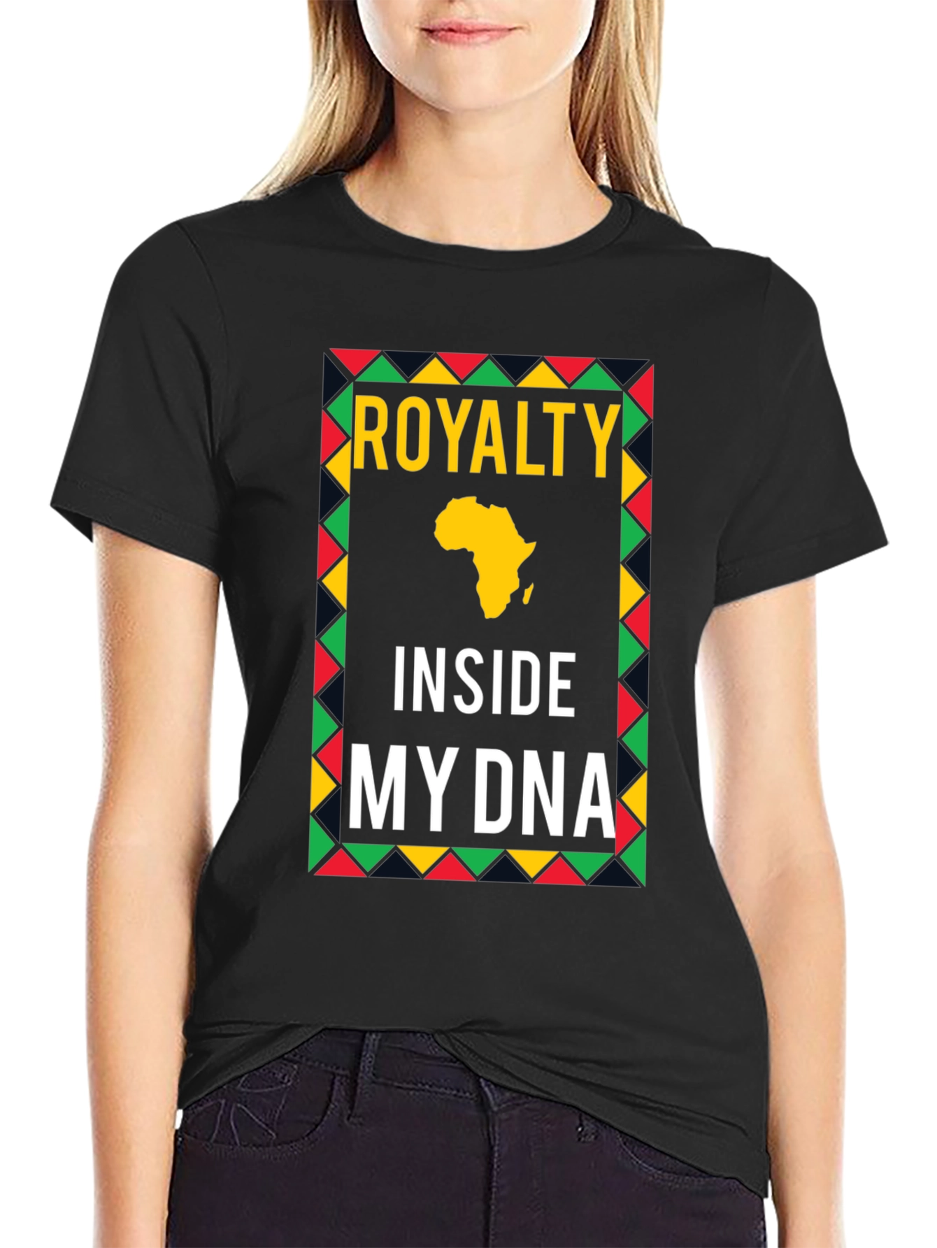 Royalty Inside My DNA Africa T-Shirt