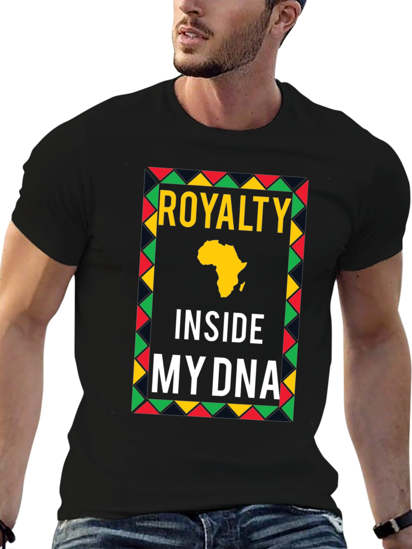 Royalty Inside My DNA Africa T-Shirt