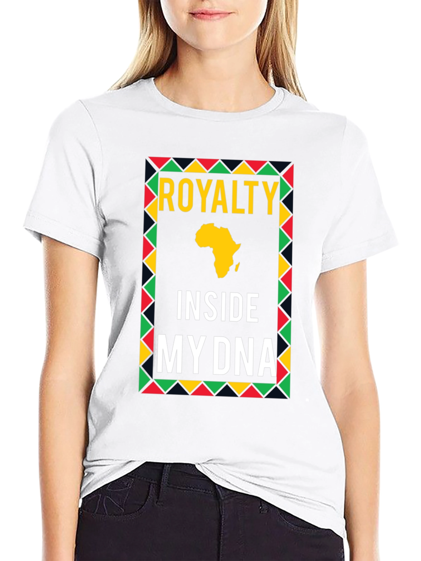 Royalty Inside My DNA Africa T-Shirt