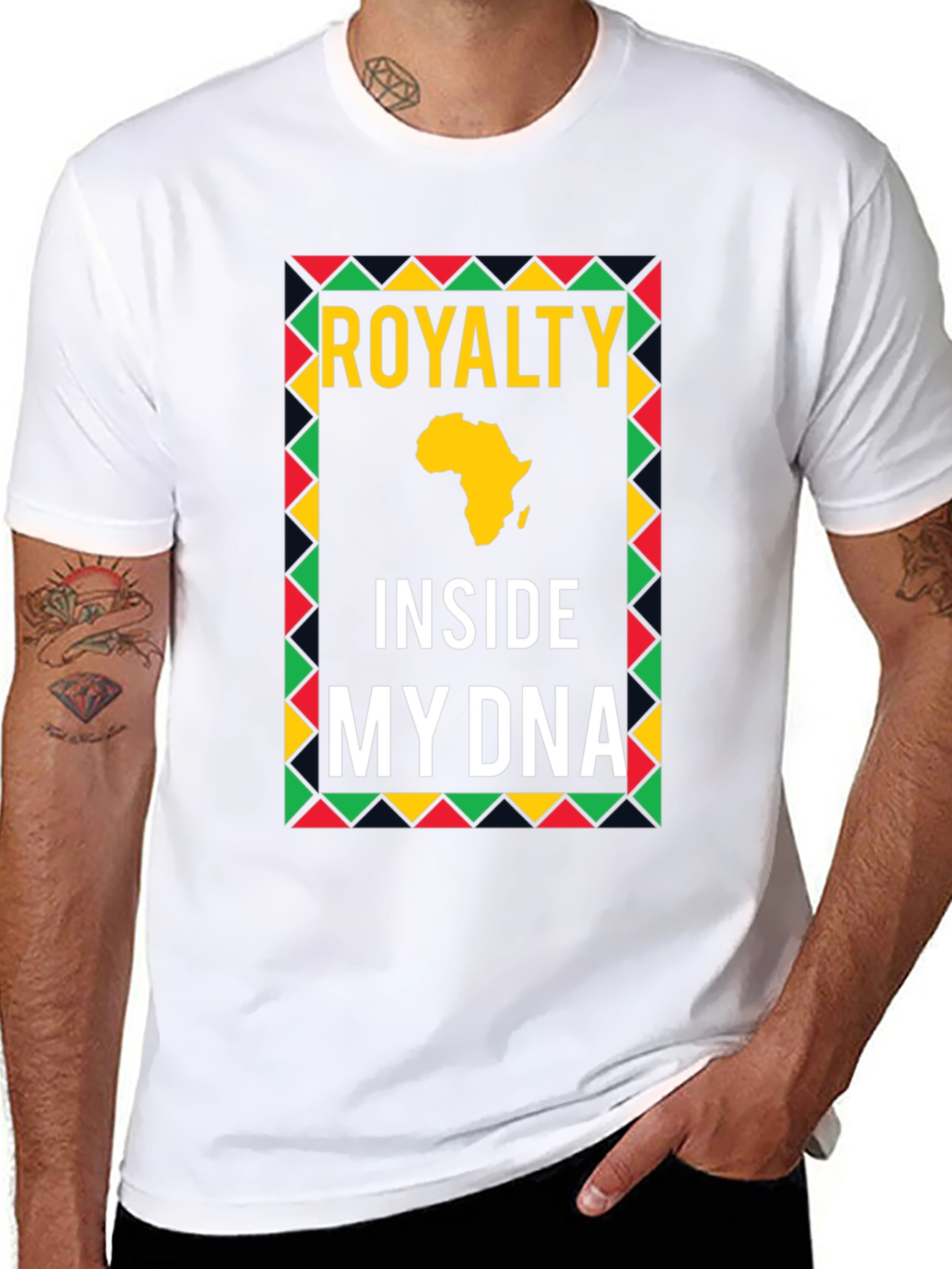 Royalty Inside My DNA Africa T-Shirt