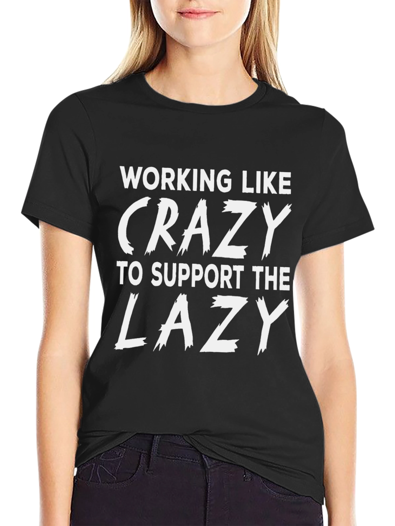 Working Like Crazy Graphic Tee