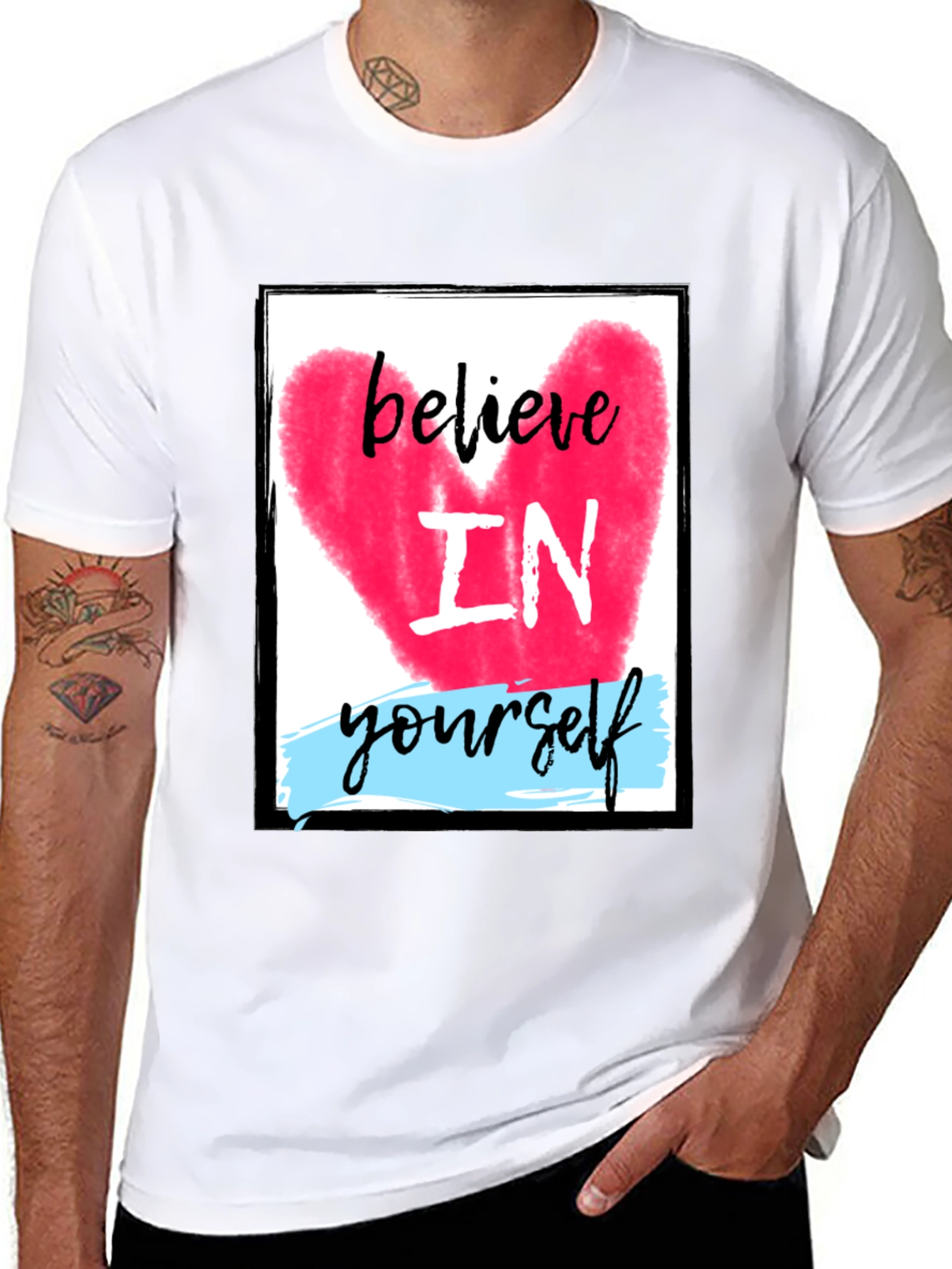 Believe In Yourself Graphic T-Shirt
