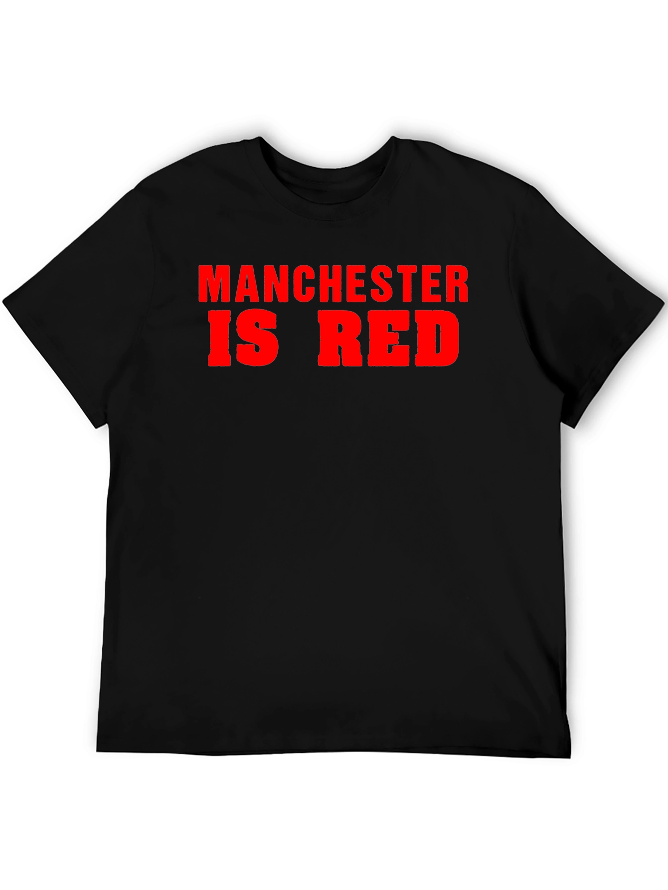 Manchester Is Red T-Shirt - Bold Graphic Tee