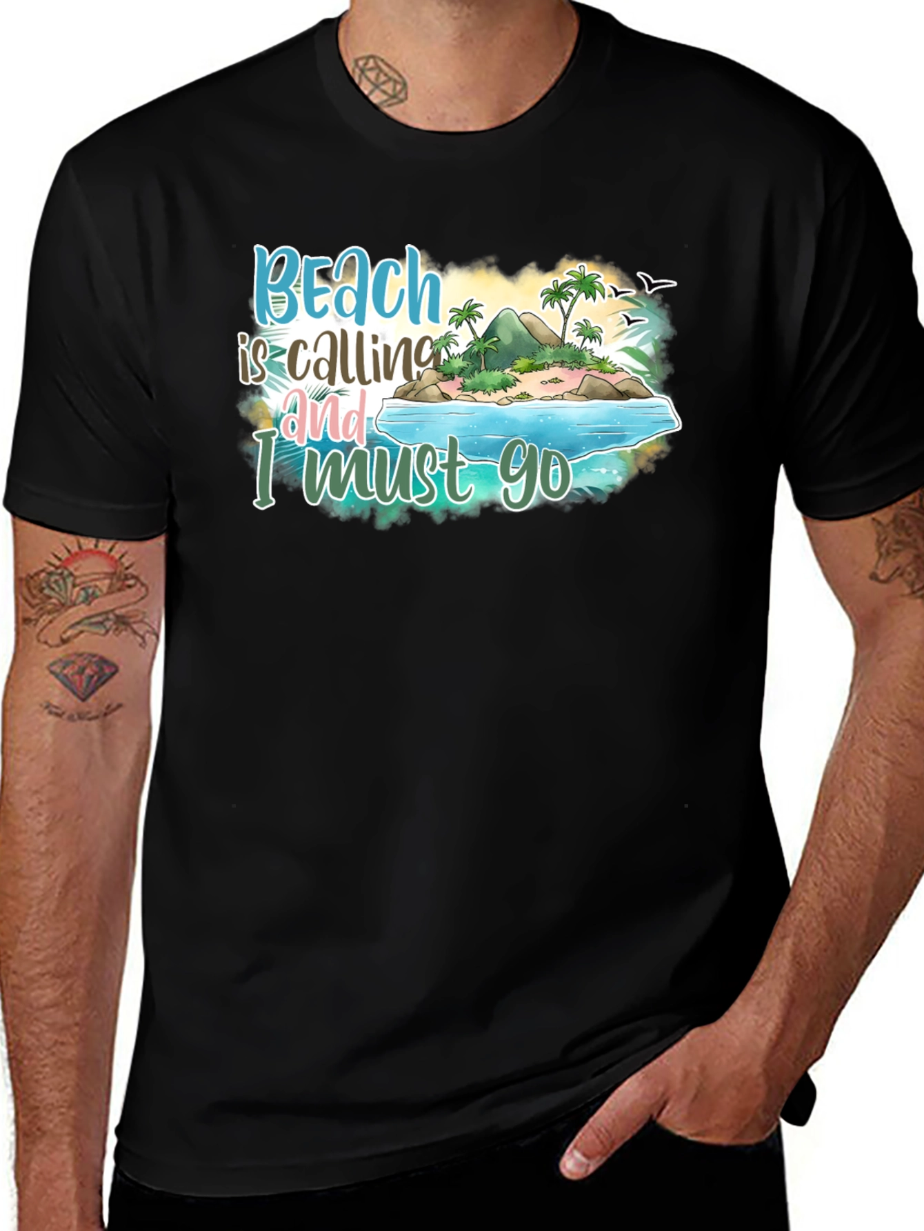 Beach Calling Graphic Tee