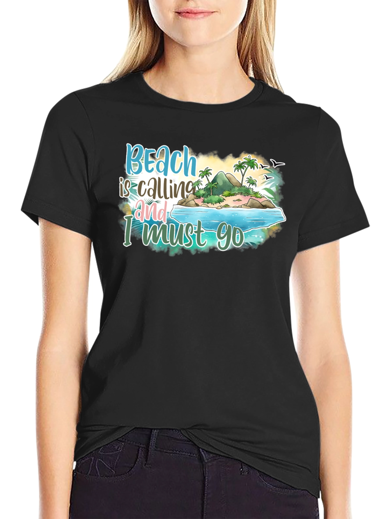Beach Calling Graphic Tee