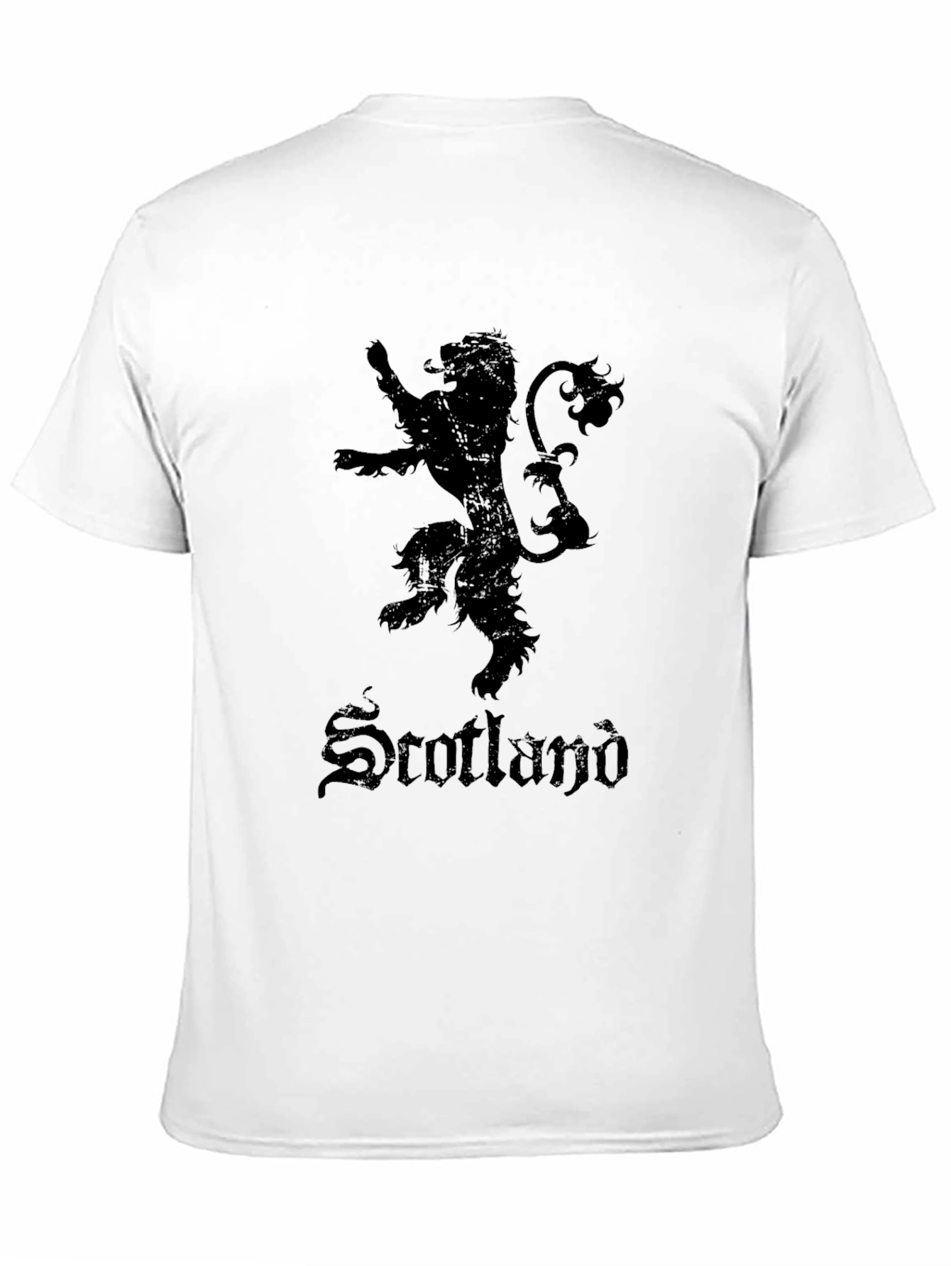 Scotland Lion Rampant Black T-Shirt