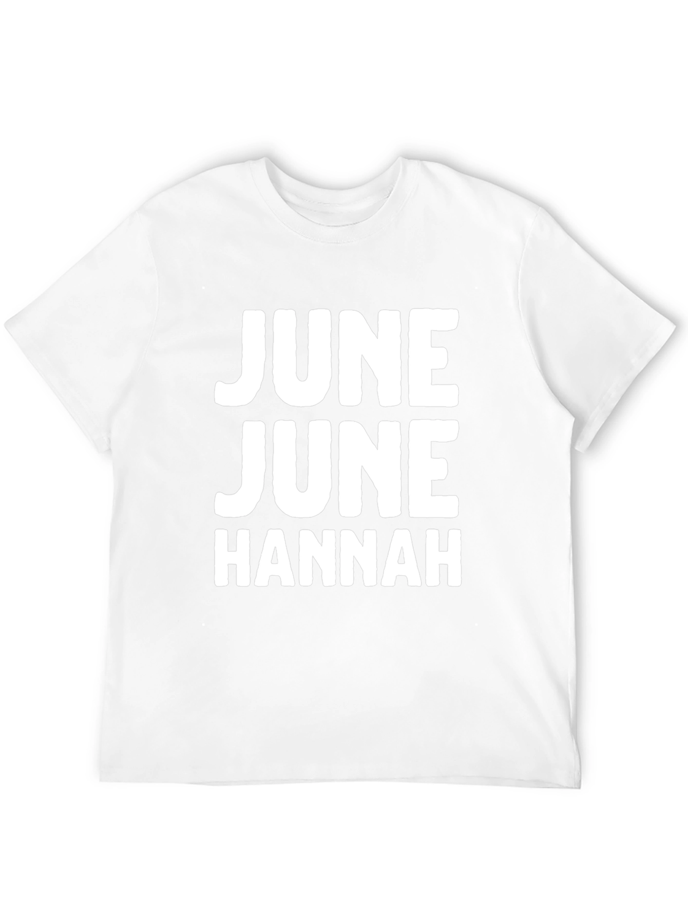 June June Hannah Black Tee