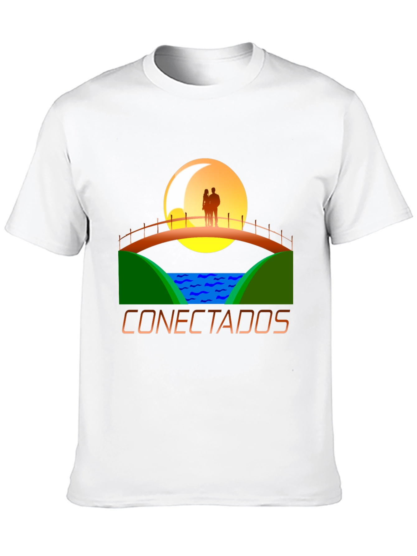 Connected at Sunset Graphic T-Shirt