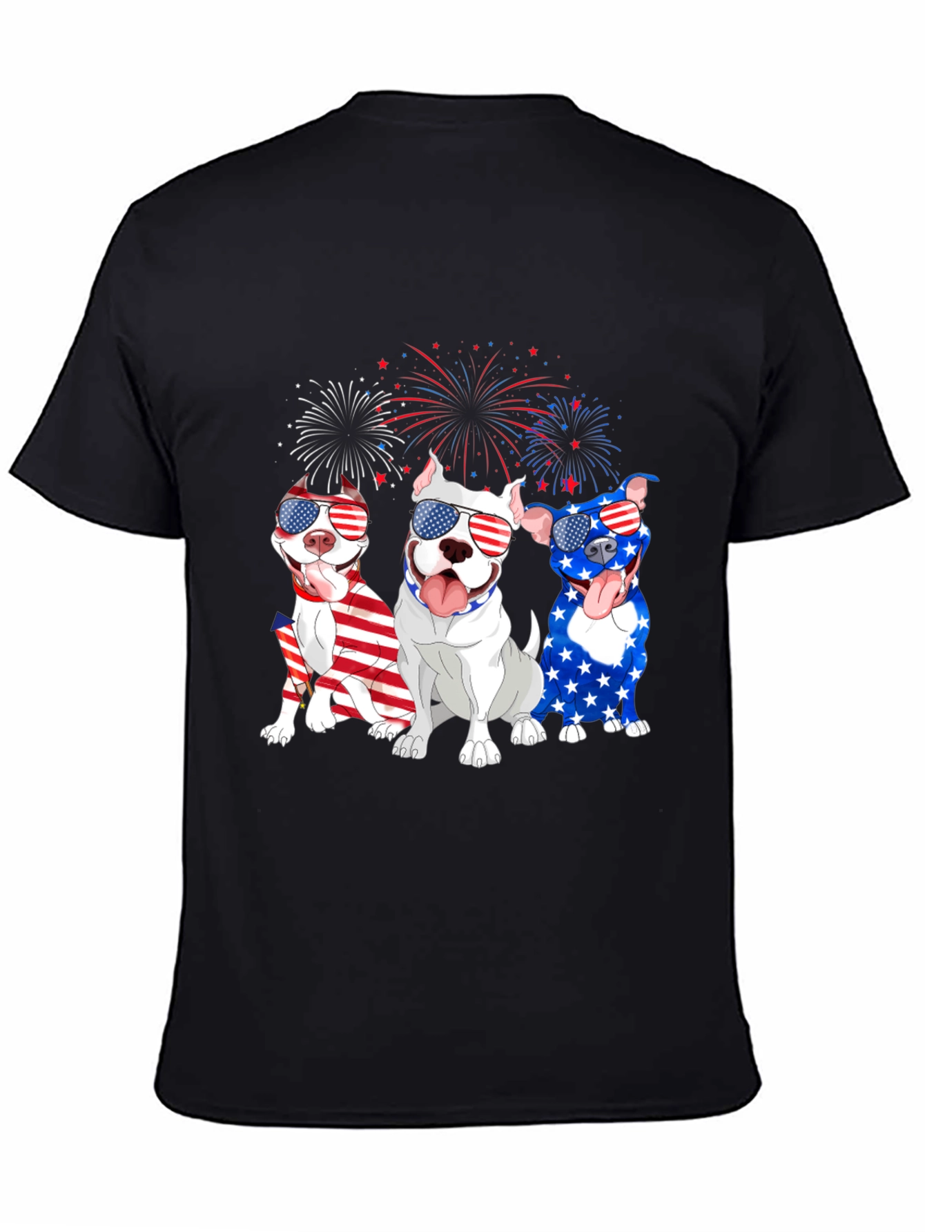 Patriotic Pitbulls Tee