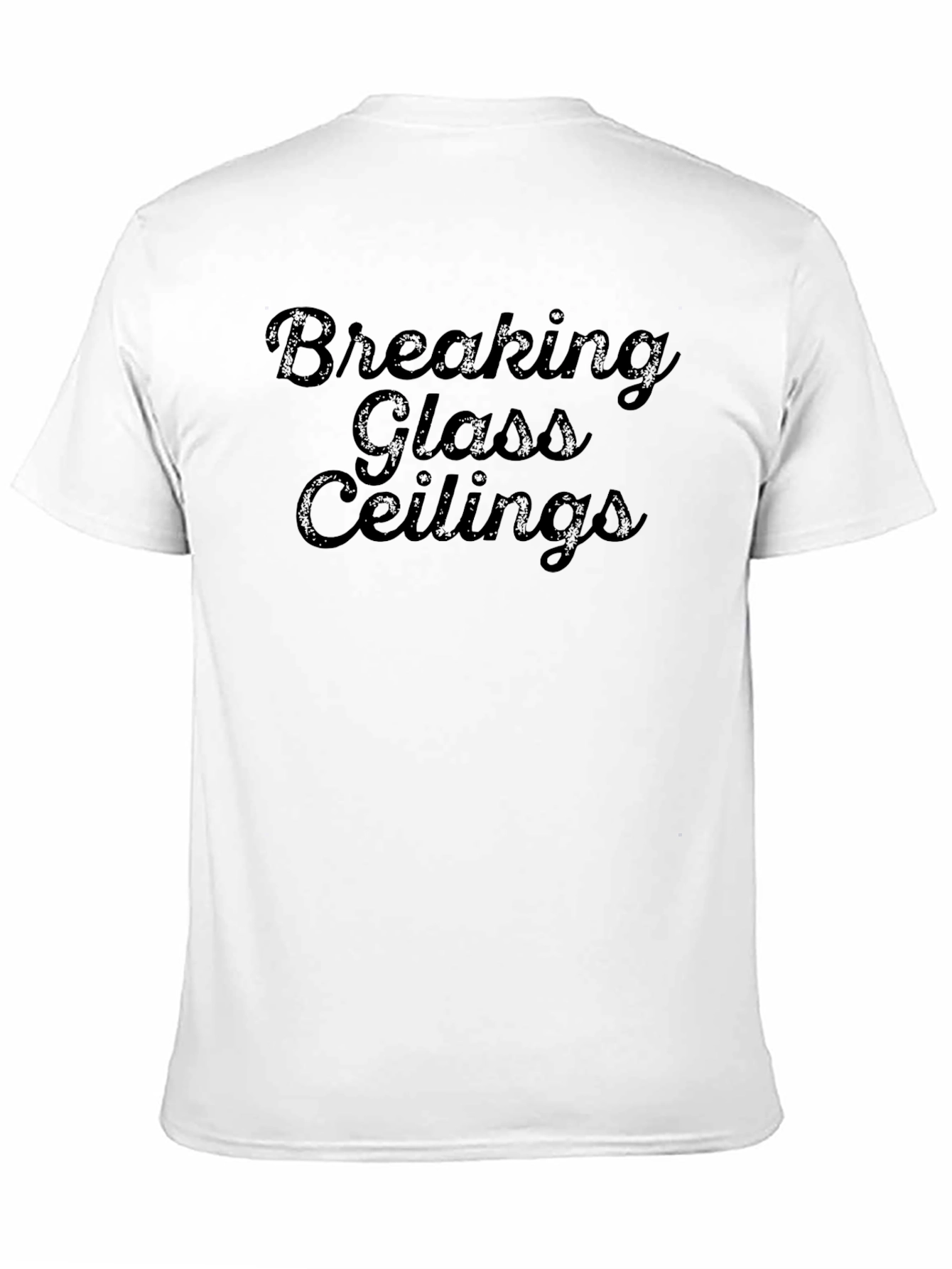 Breaking Glass Ceilings Graphic Tee - Black