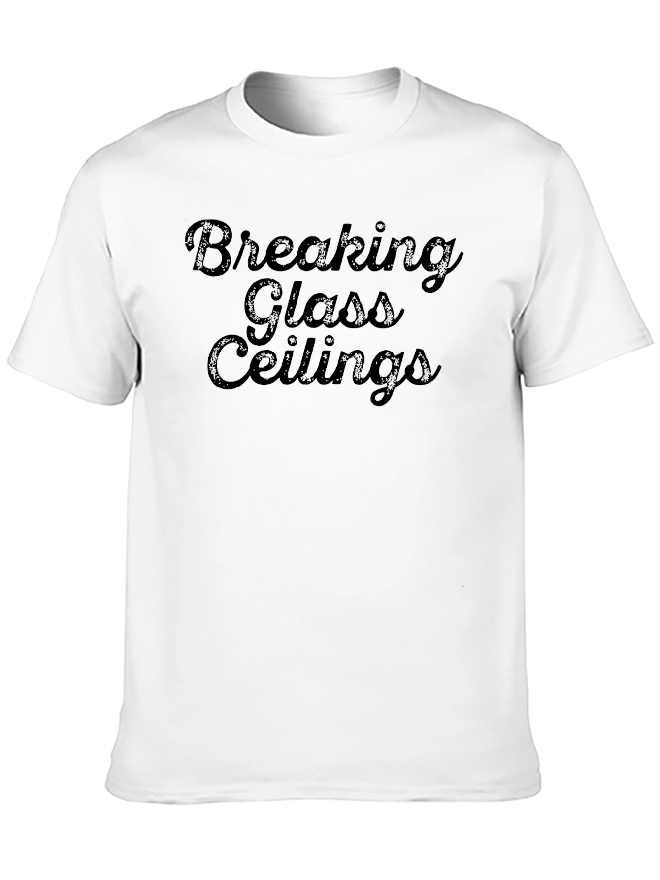 Breaking Glass Ceilings Graphic Tee - Black