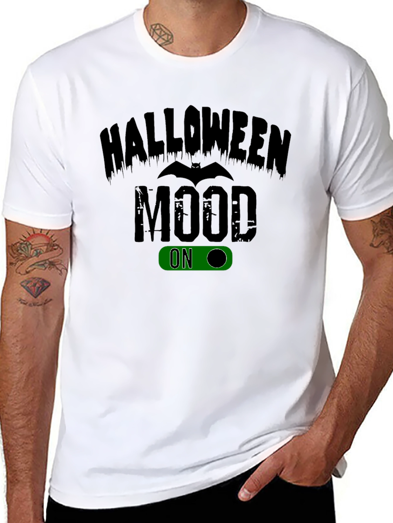 Halloween Mood On T-Shirt