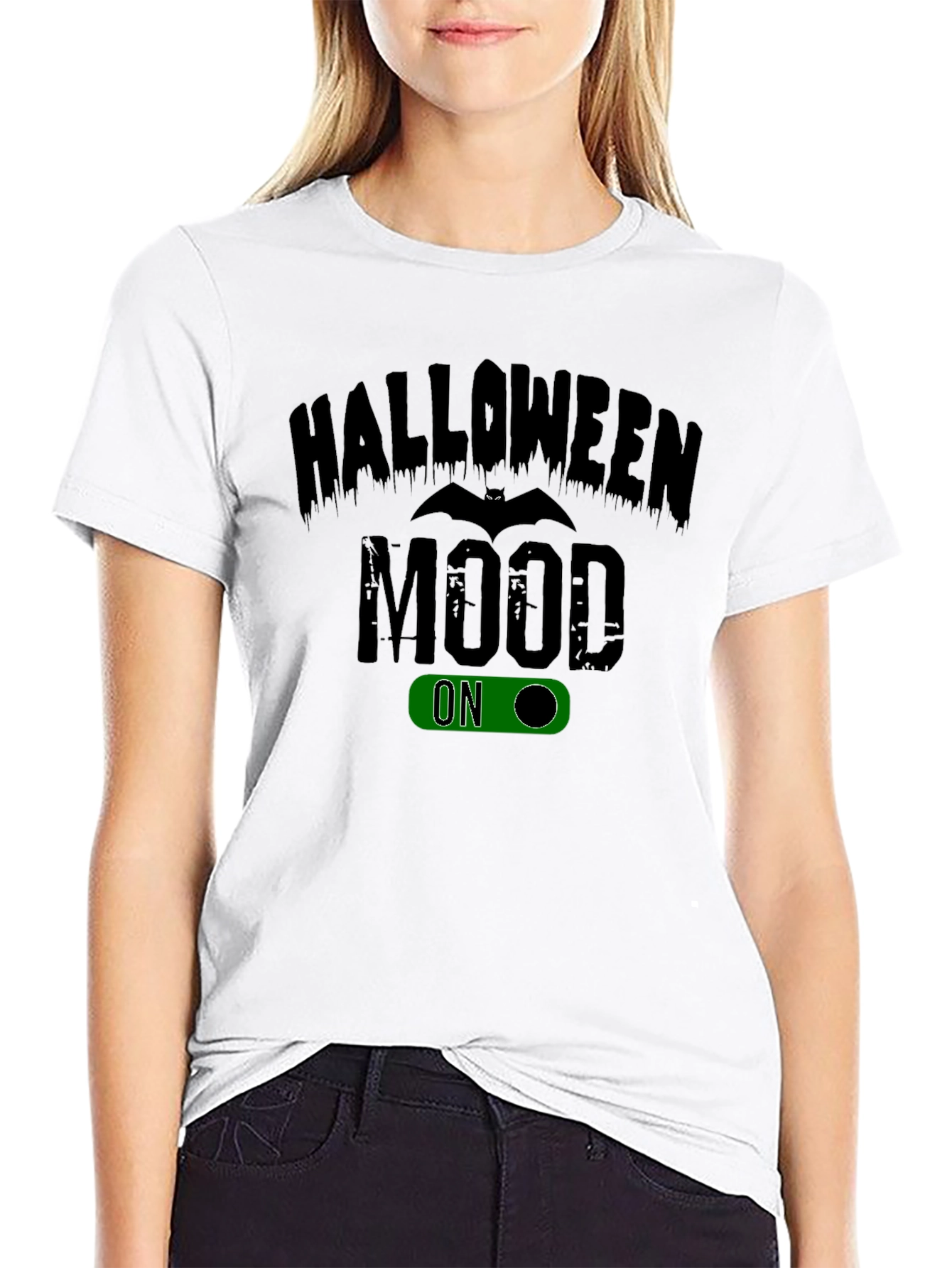 Halloween Mood On T-Shirt