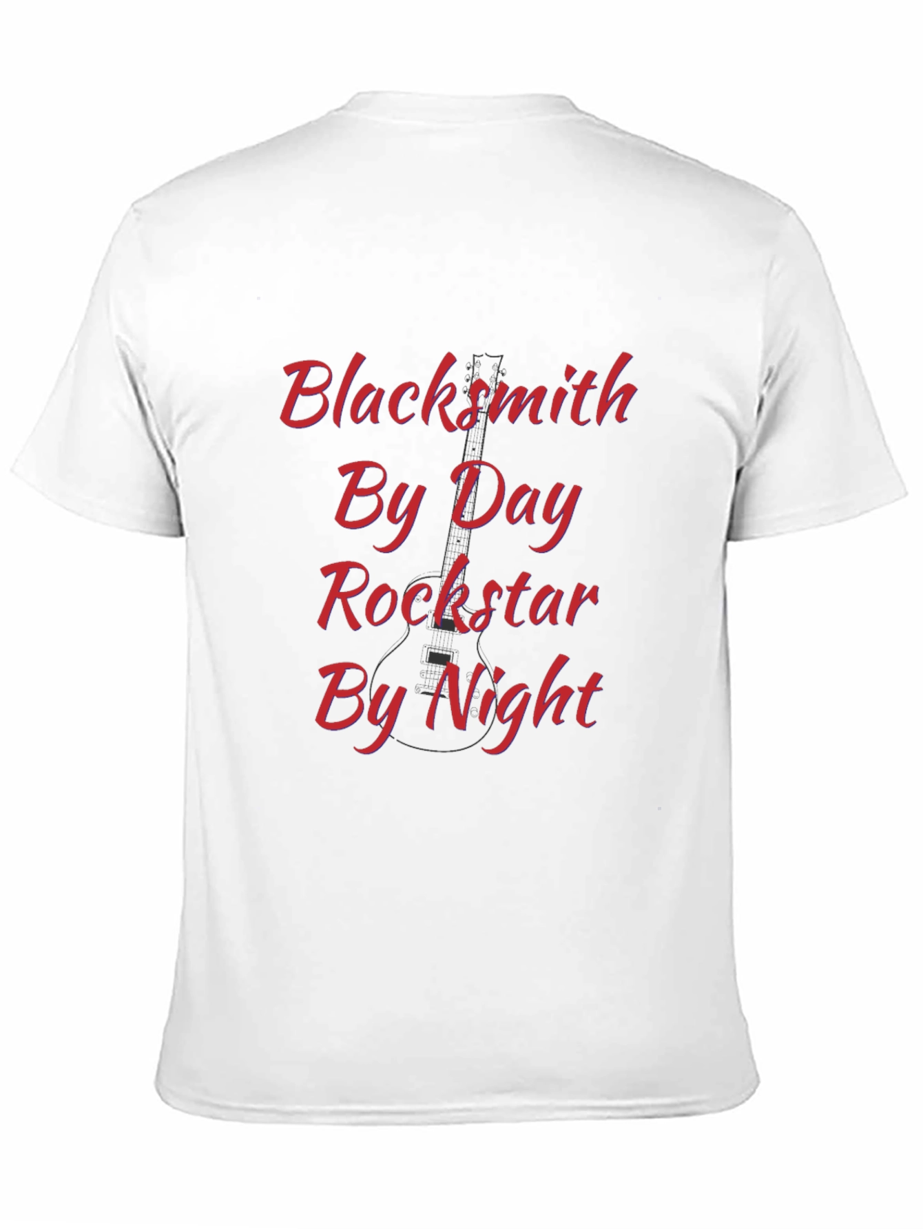 Blacksmith By Day Rockstar By Night Graphic T-Shirt
